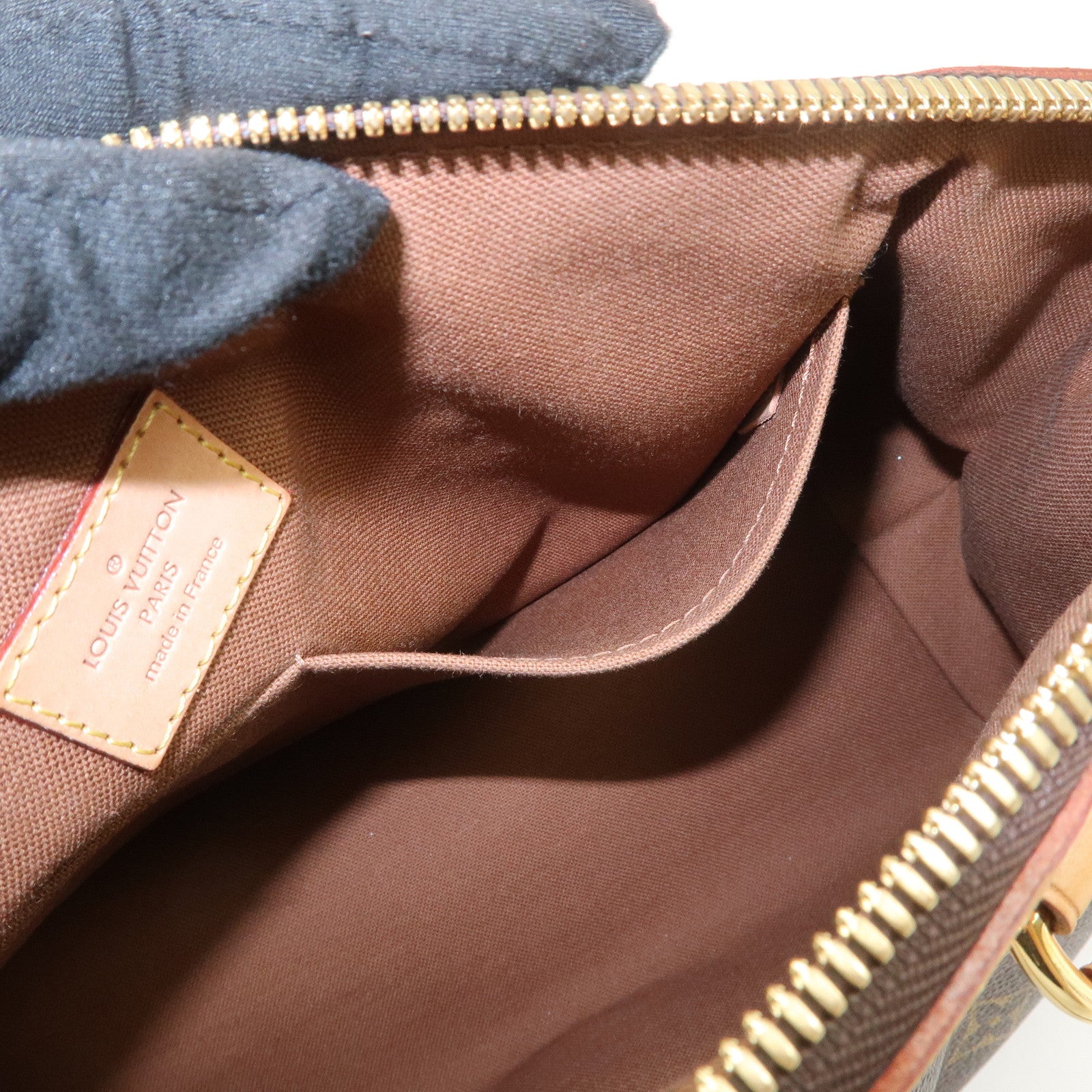 Louis Vuitton Monogram Tivoli PM Hand Bag Shoulder Bag Brown M40143