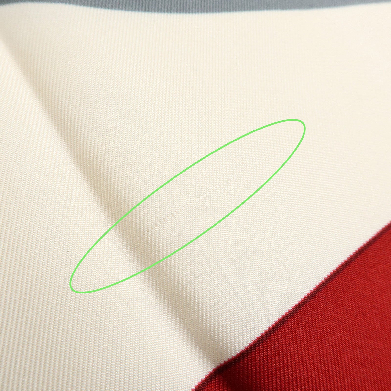 HERMES Carre 90 Silk 100% BRIDES DE GALA Scarf Red White