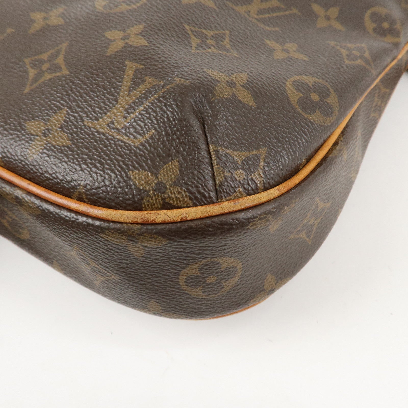 Louis Vuitton Monogram Odeon PM Crossbody Bag Shoulder Bag Brown M56390 Used