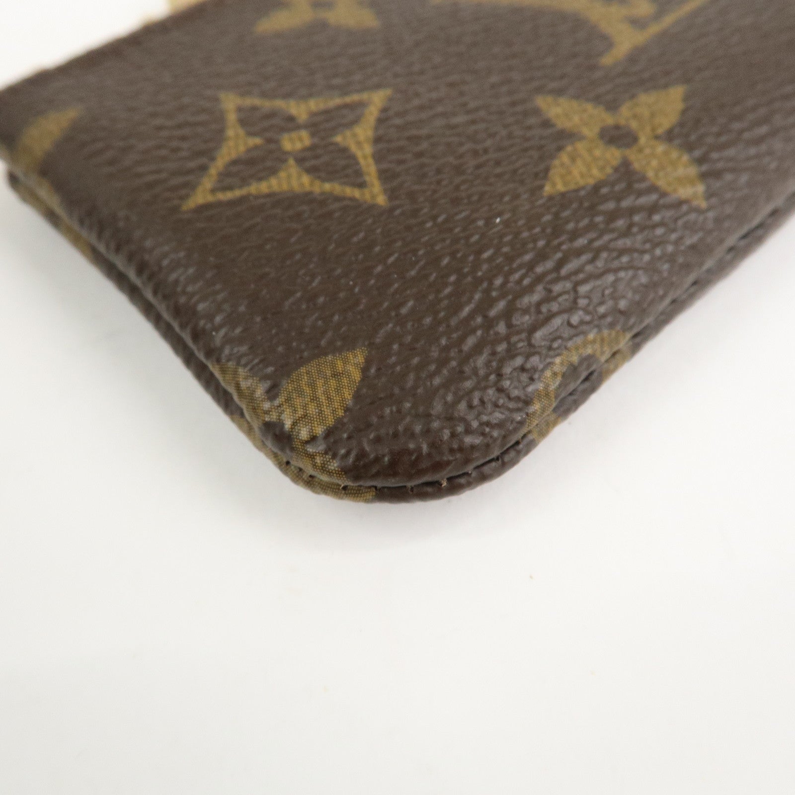 Louis Vuitton Monogram Pochette Cles Coin Case Key Case M62650