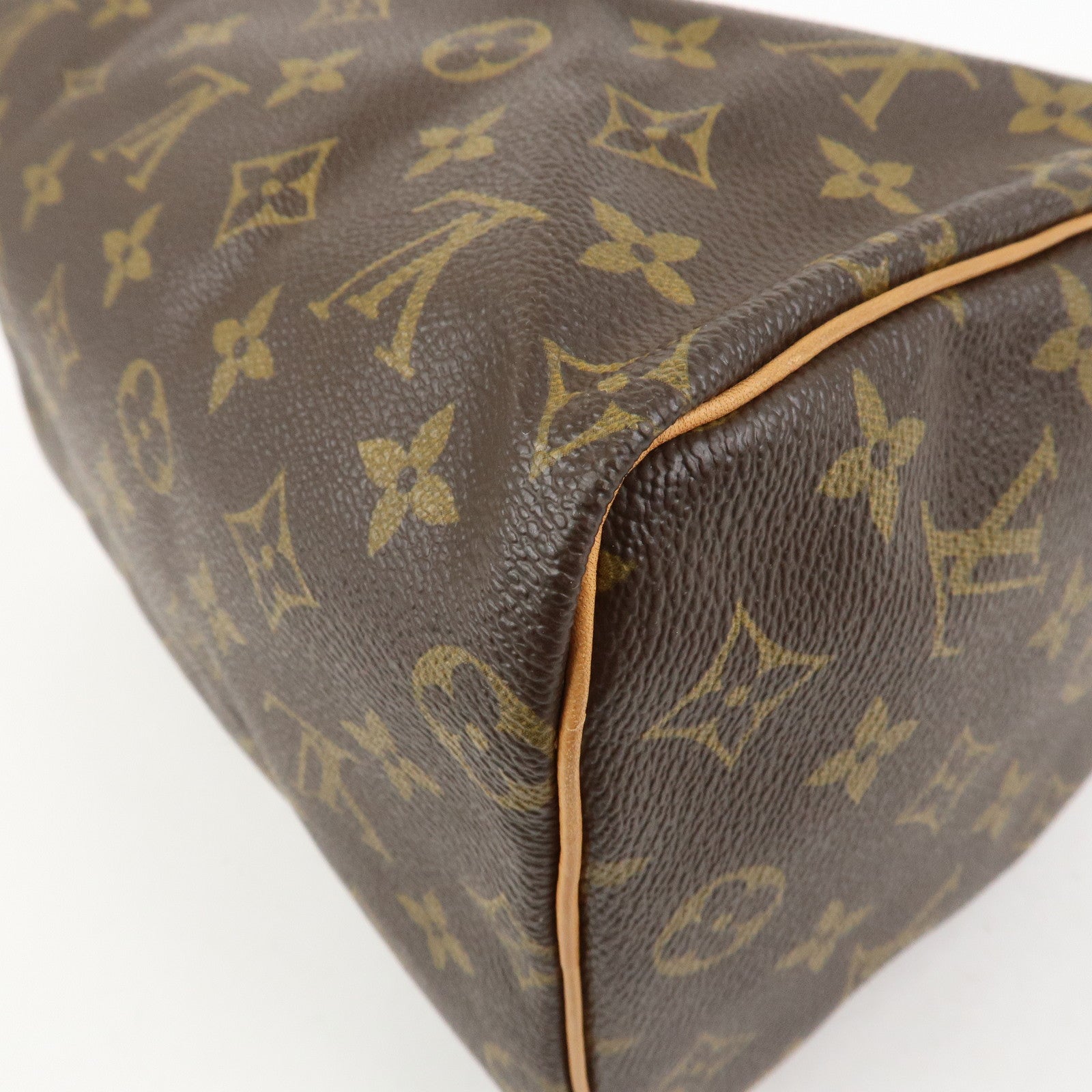 Louis Vuitton Monogram Speedy 25 Boston Bag Hand Bag Brown M41528