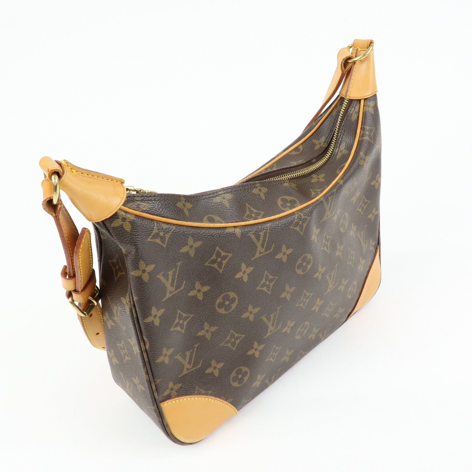 Louis Vuitton Monogram Boulogne 30 Shoulder Bag Brown M51265
