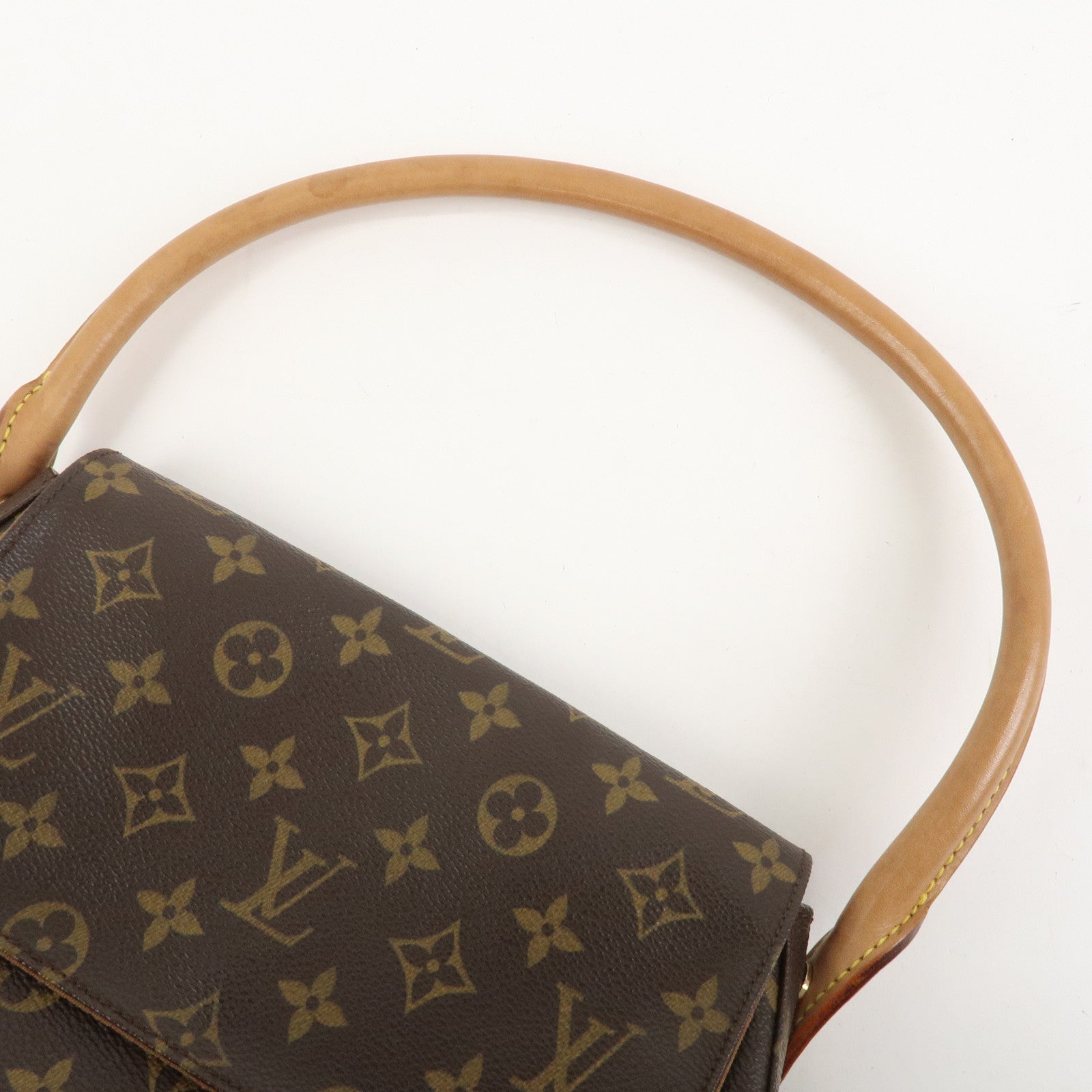 Louis Vuitton Monogram Mini Looping Shoulder Bag Brown M51147