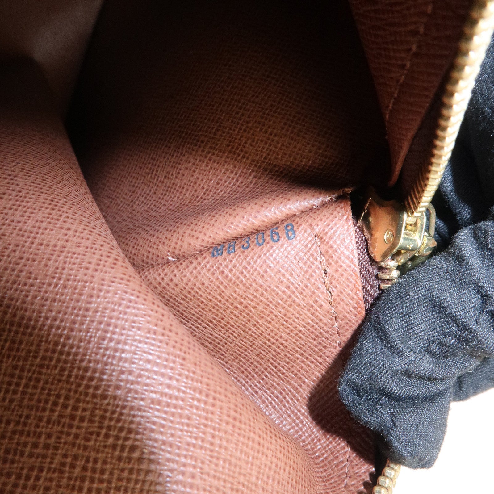 Louis Vuitton Monogram Papillon 30 Hand Bag Brown M51365