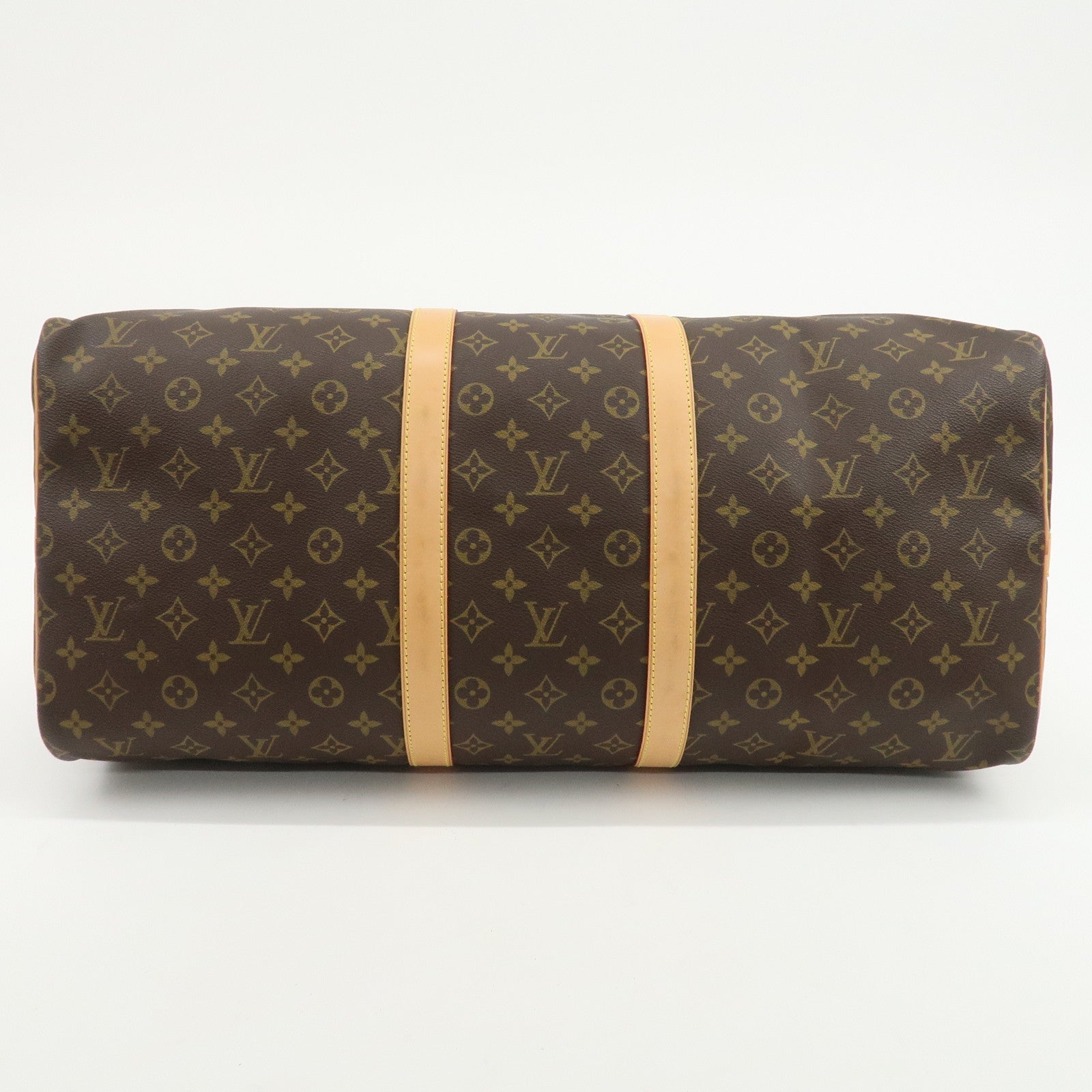 Louis Vuitton Monogram Keep All Bandouliere 55 Boston Bag M41414