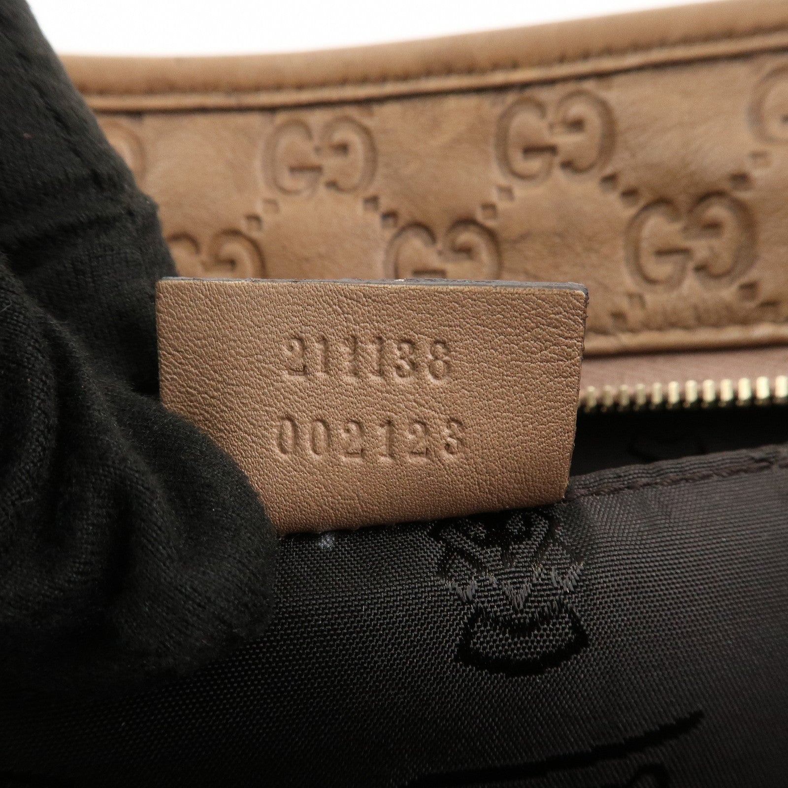 GUCCI Guccissima Leather Tote Bag Shoulder Bag Hand Bag 211136