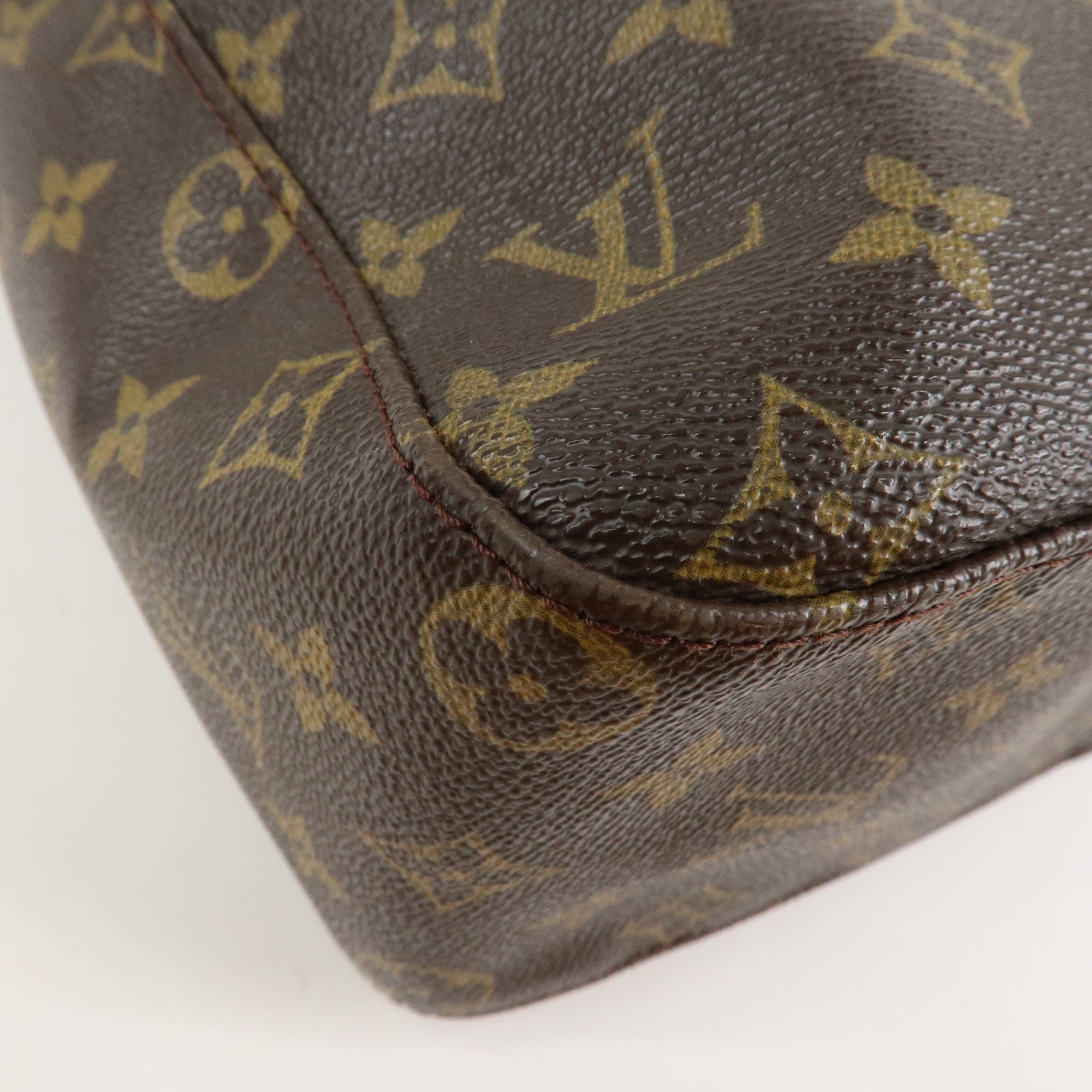 Louis Vuitton Monogram Looping GM Shoulder Bag Bown M51145