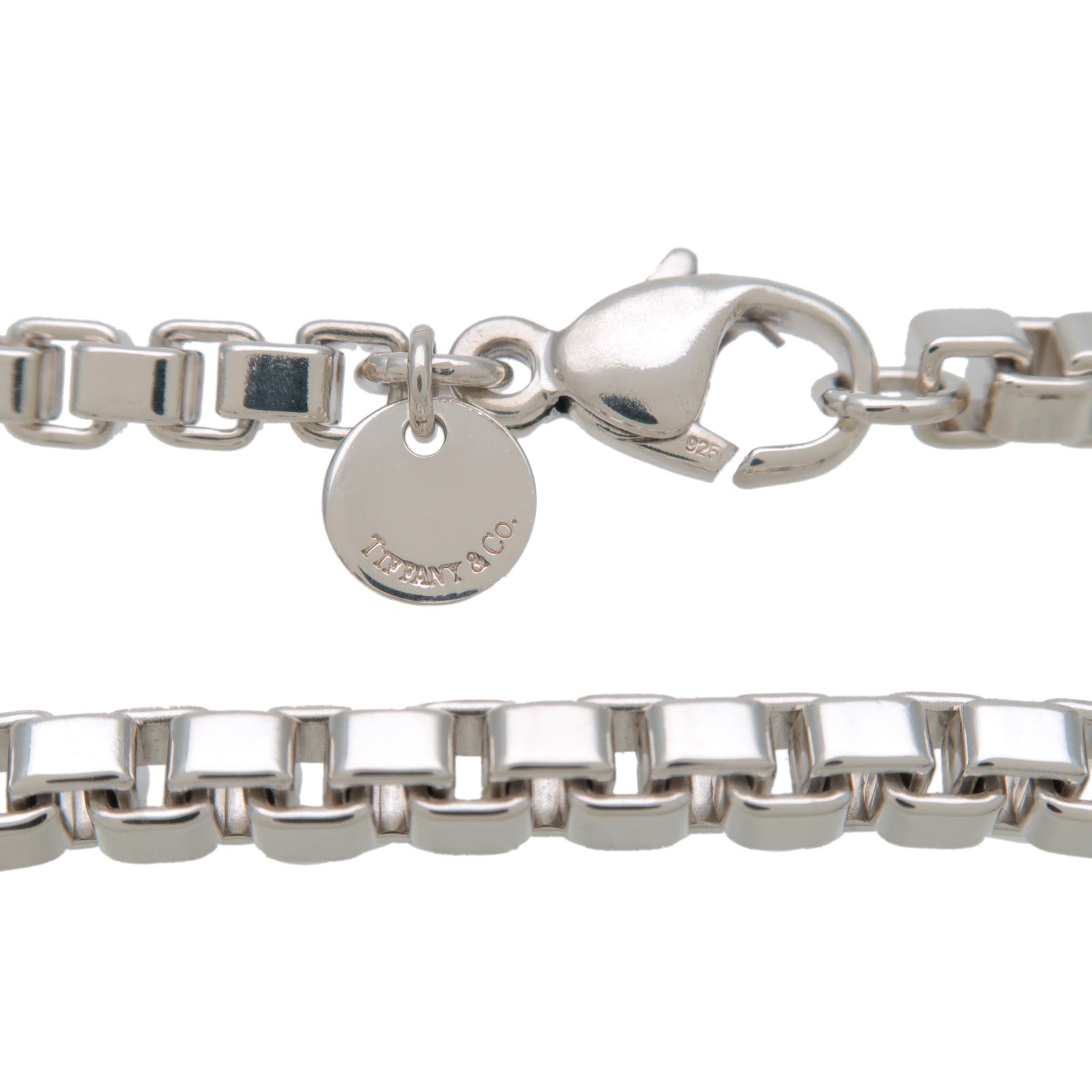 Tiffany&Co. Venetian Link Bracelet SV925 Silver