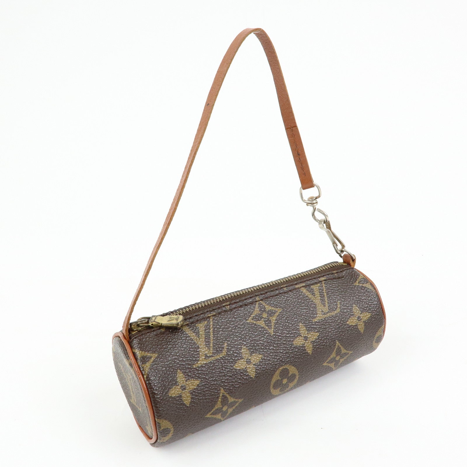 Louis Vuitton Monogram Mini Pouch for Papillon Bag Brown