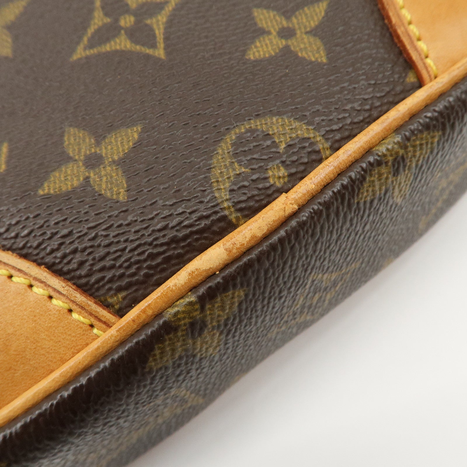 Louis Vuitton Monogram Danube Shoulder Bag Brown M45266 Used