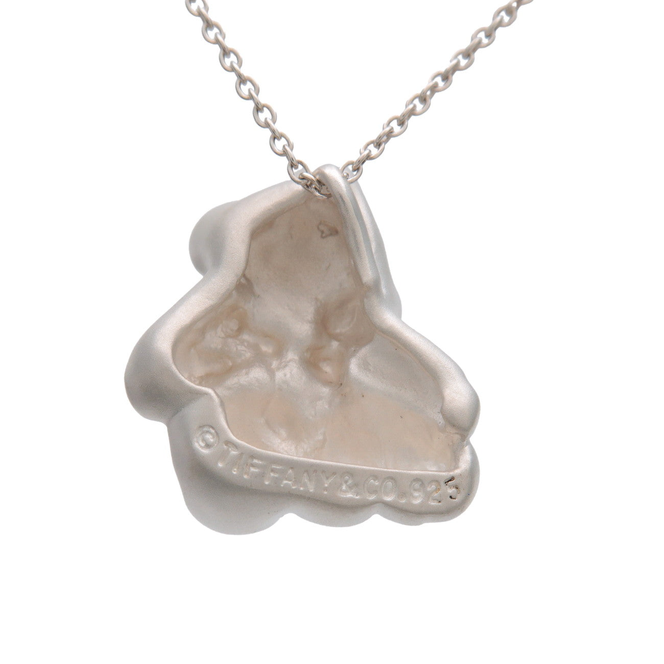 Tiffany & Co Teddy Bear Necklace SV925 Silver