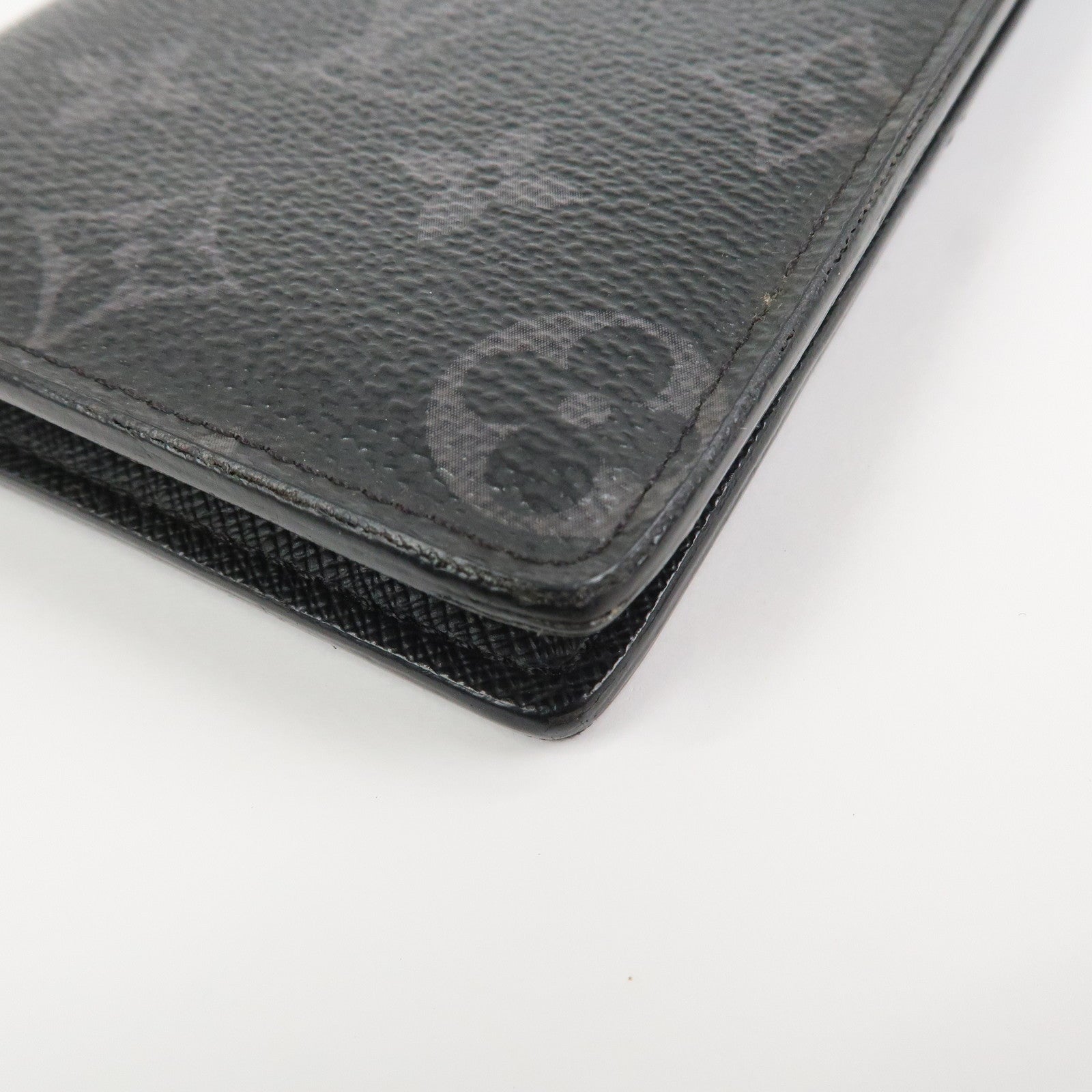 Louis Vuitton Monogram Eclips Portefeuille Brazza Wallet M61697