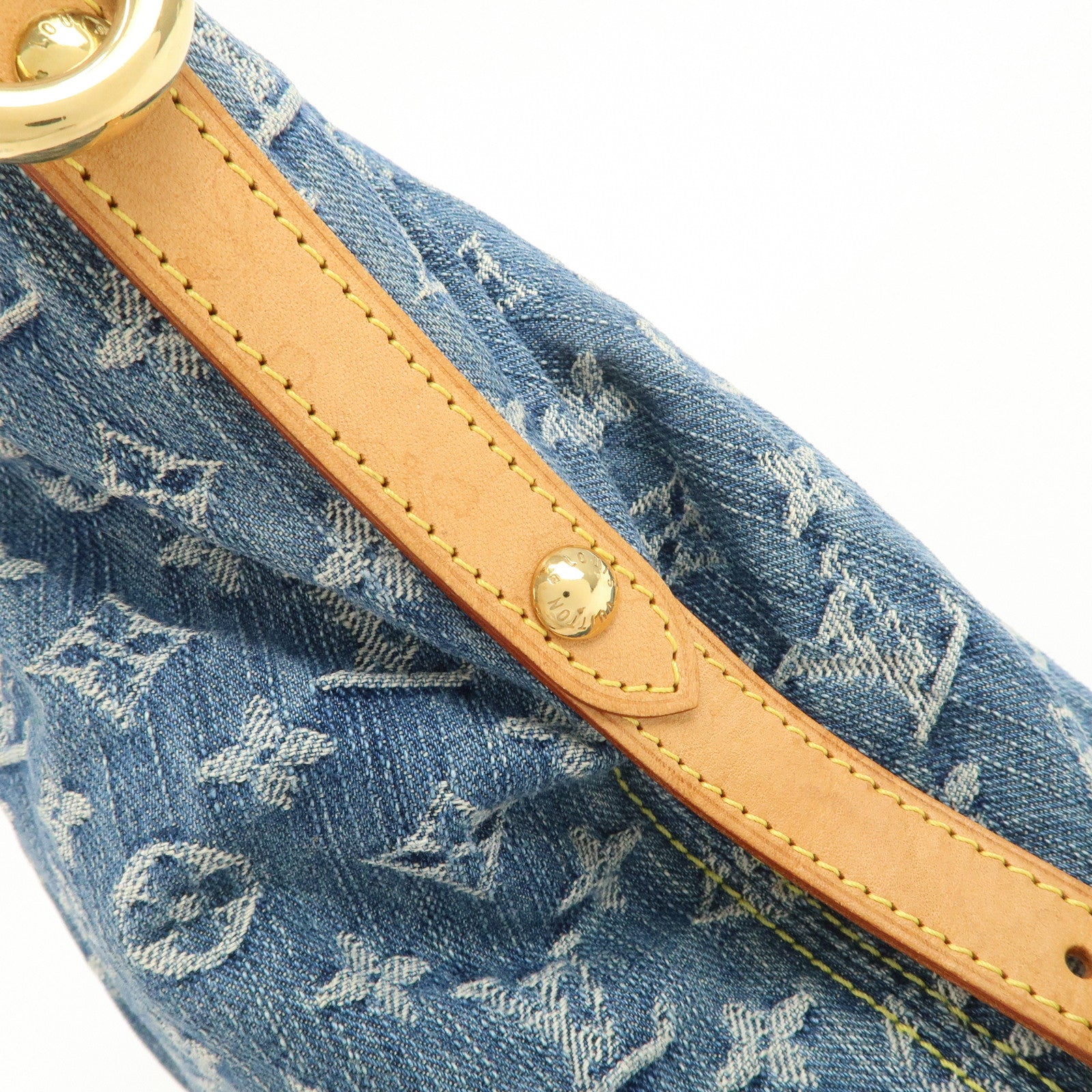 Louis Vuitton Monogram Denim Neo Cabby MM 2Way Bag Hand Bag M95349