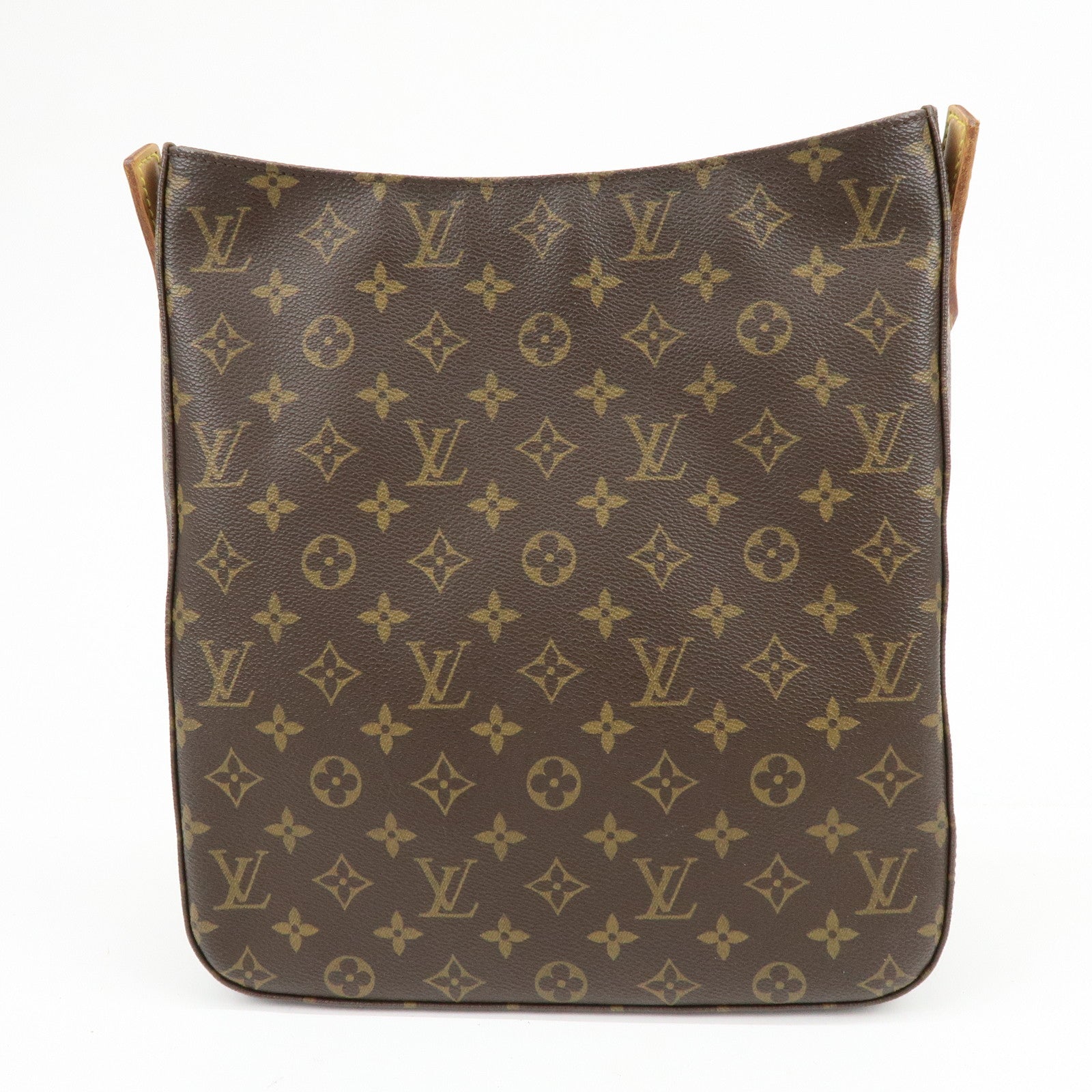Louis Vuitton Monogram Looping GM Shoulder Bag Brown M51145