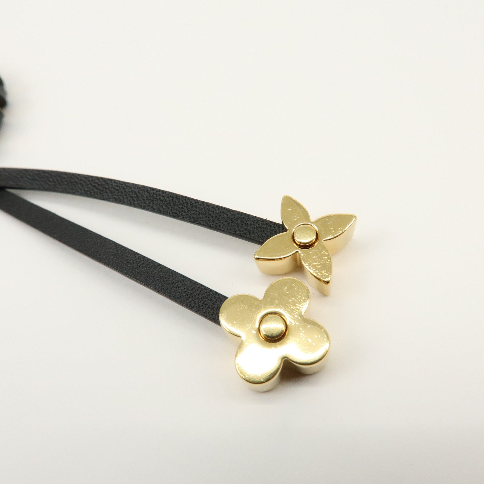 Louis Vuitton Porte Cles Very LV Circle Bag Charm Black M63082