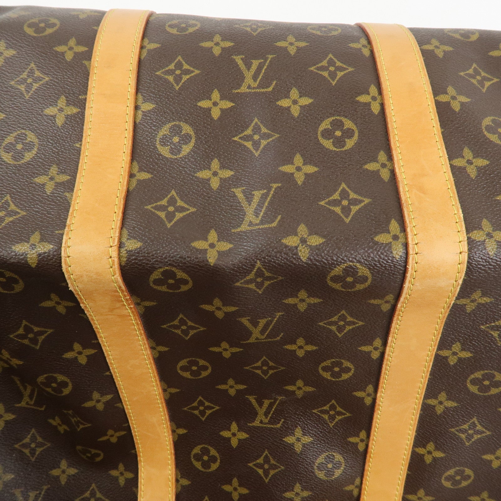 Louis Vuitton Monogram Keep All Bandouliere 60 Boston Bag M41412