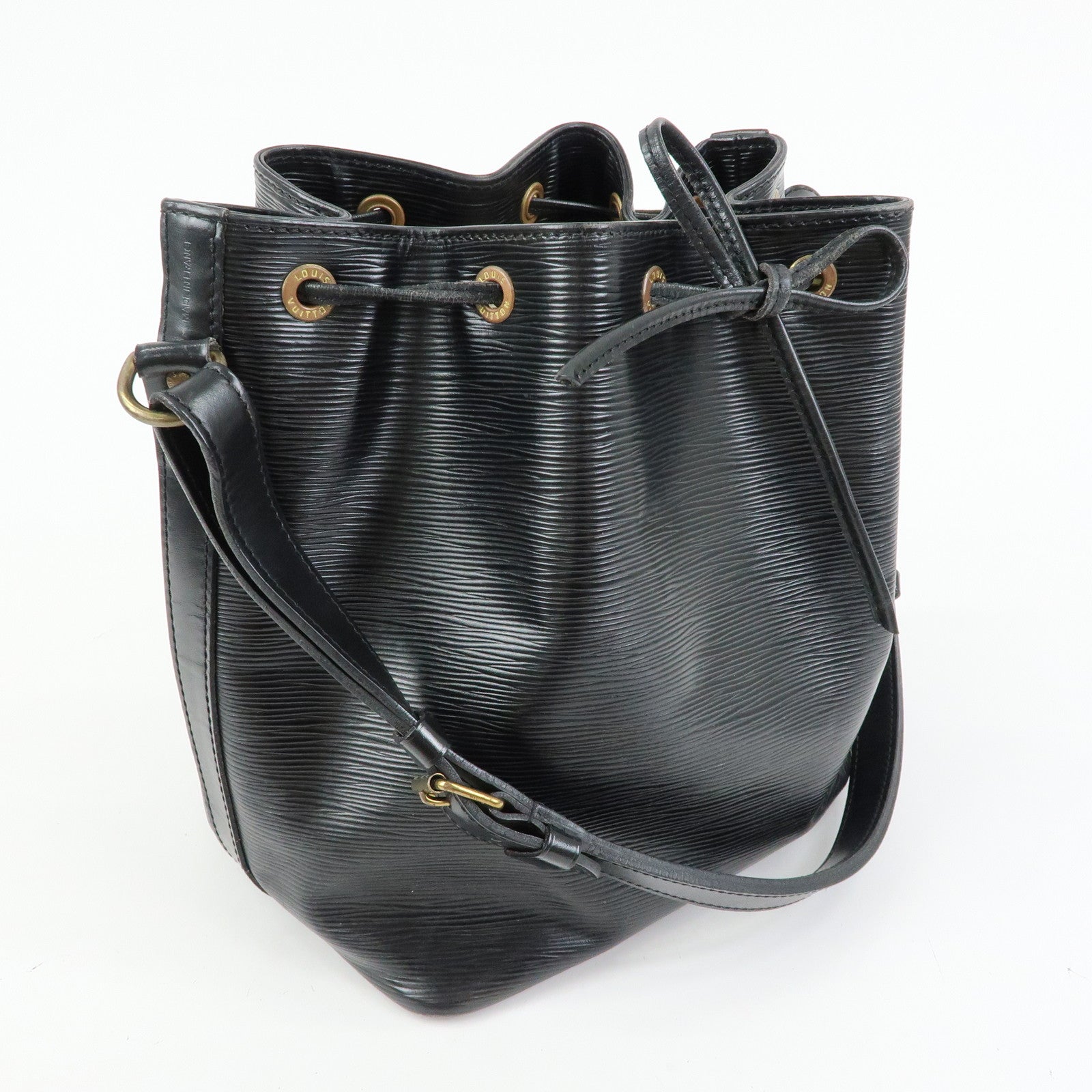 Louis Vuitton Epi Petit Noe Shoulder Bag Noir Black M59012