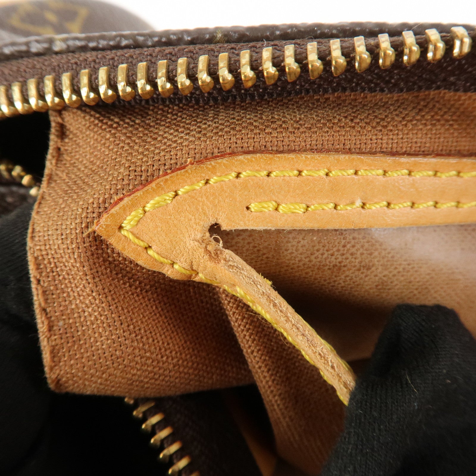 Louis Vuitton Monogram Speedy 25 Hand Bag Boston Bag M41528