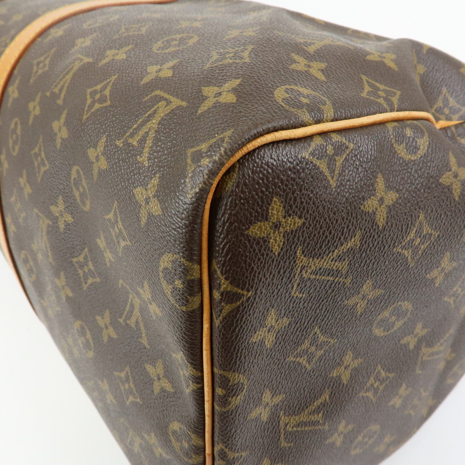 Louis Vuitton Monogram Keep All 55 Boston Bag Brown M41424