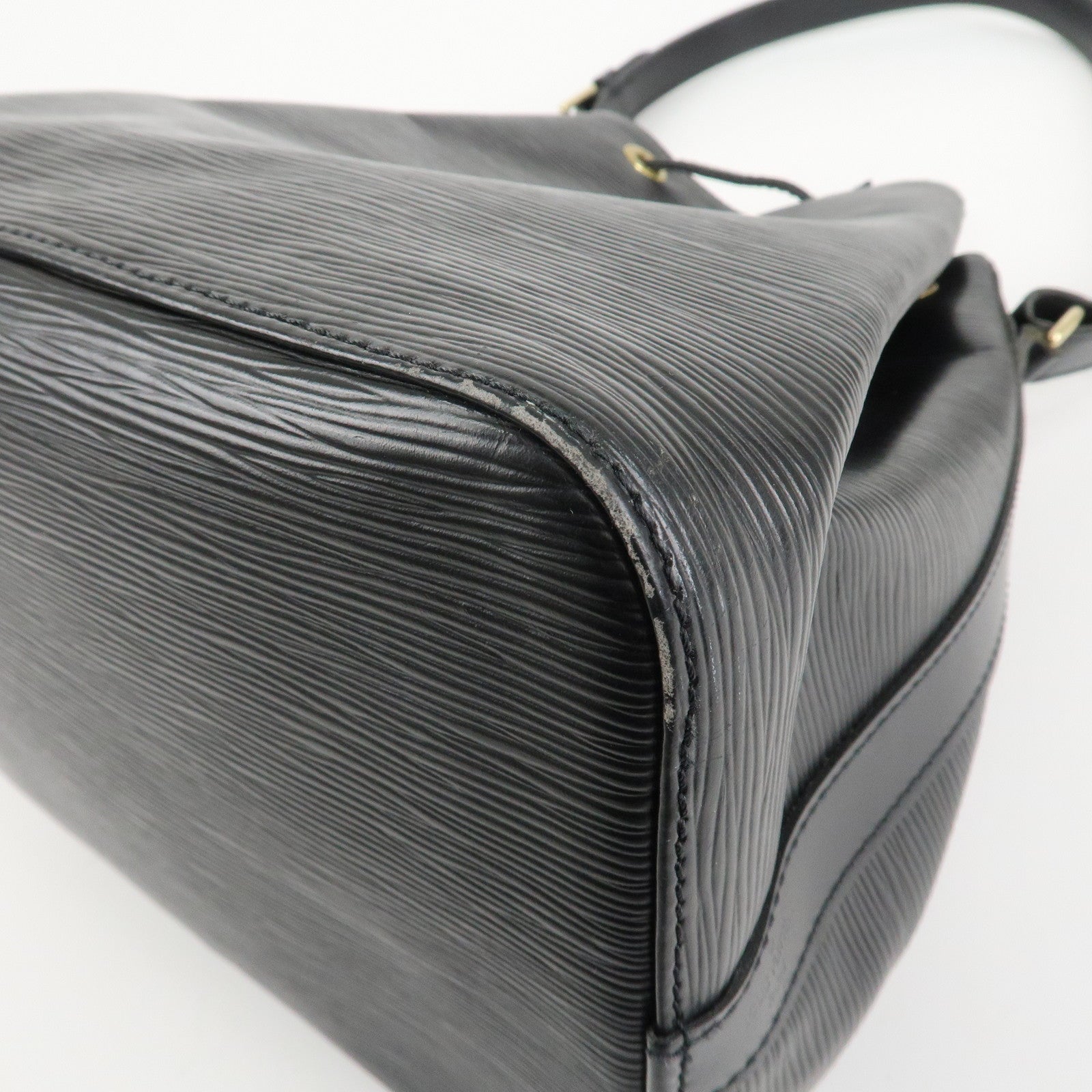 Louis Vuitton Epi Petit Noe Shoulder Bag Noir Black M59012 Used