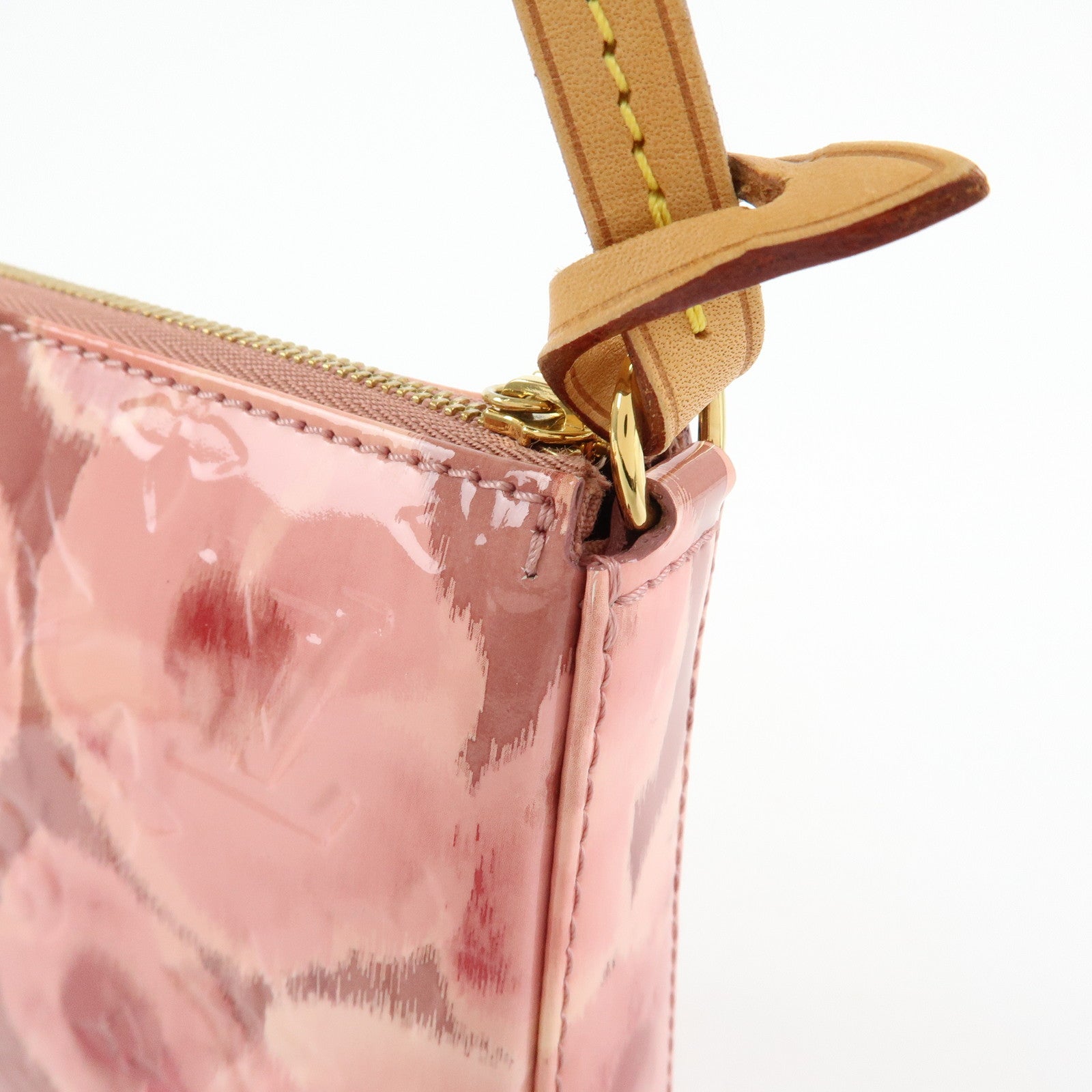 Louis Vuitton Vernis Archipel Ikat Flower Shoulder Bag Pink M90043