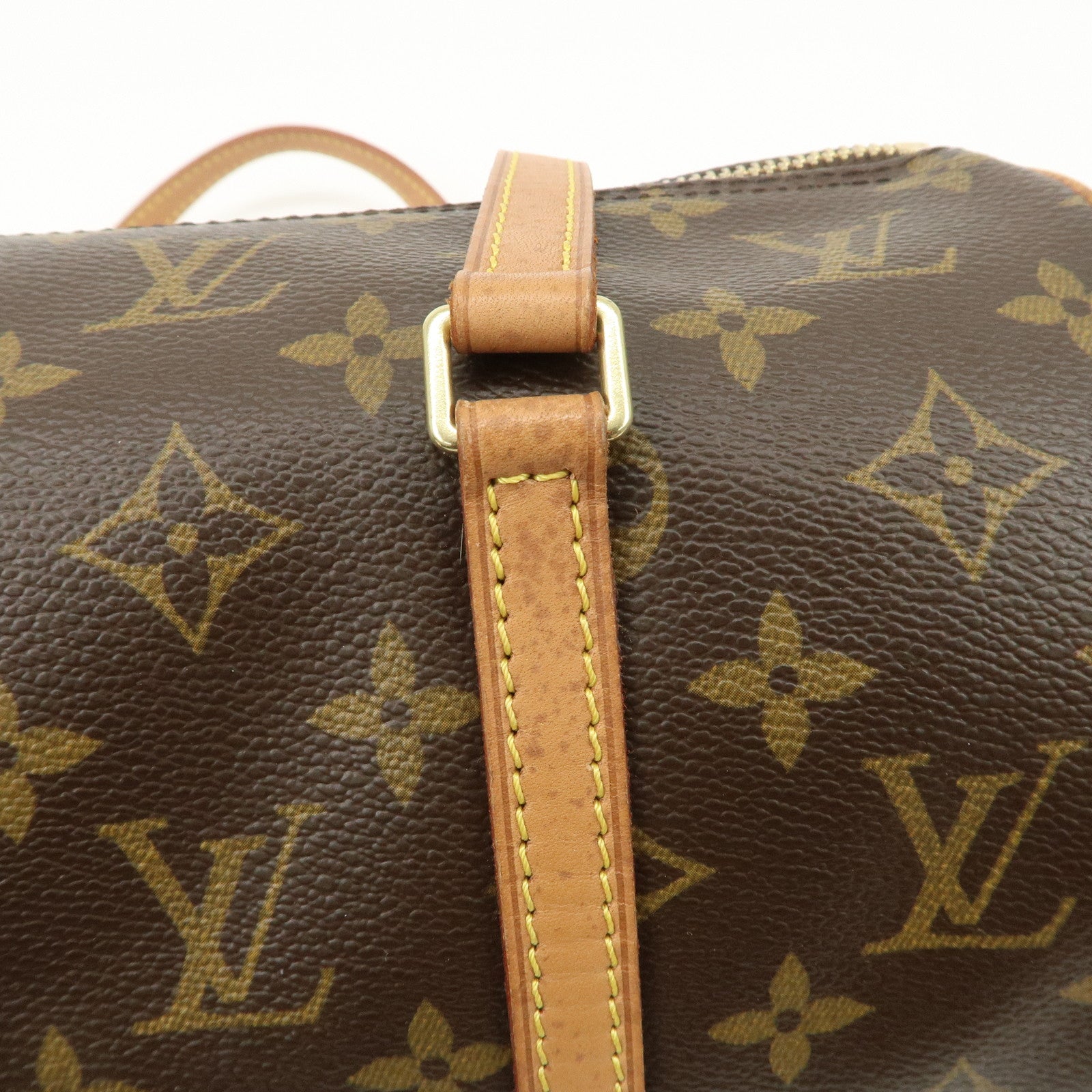 Louis Vuitton Monogram Papillon 30 Hand Bag New Style Brown M51385
