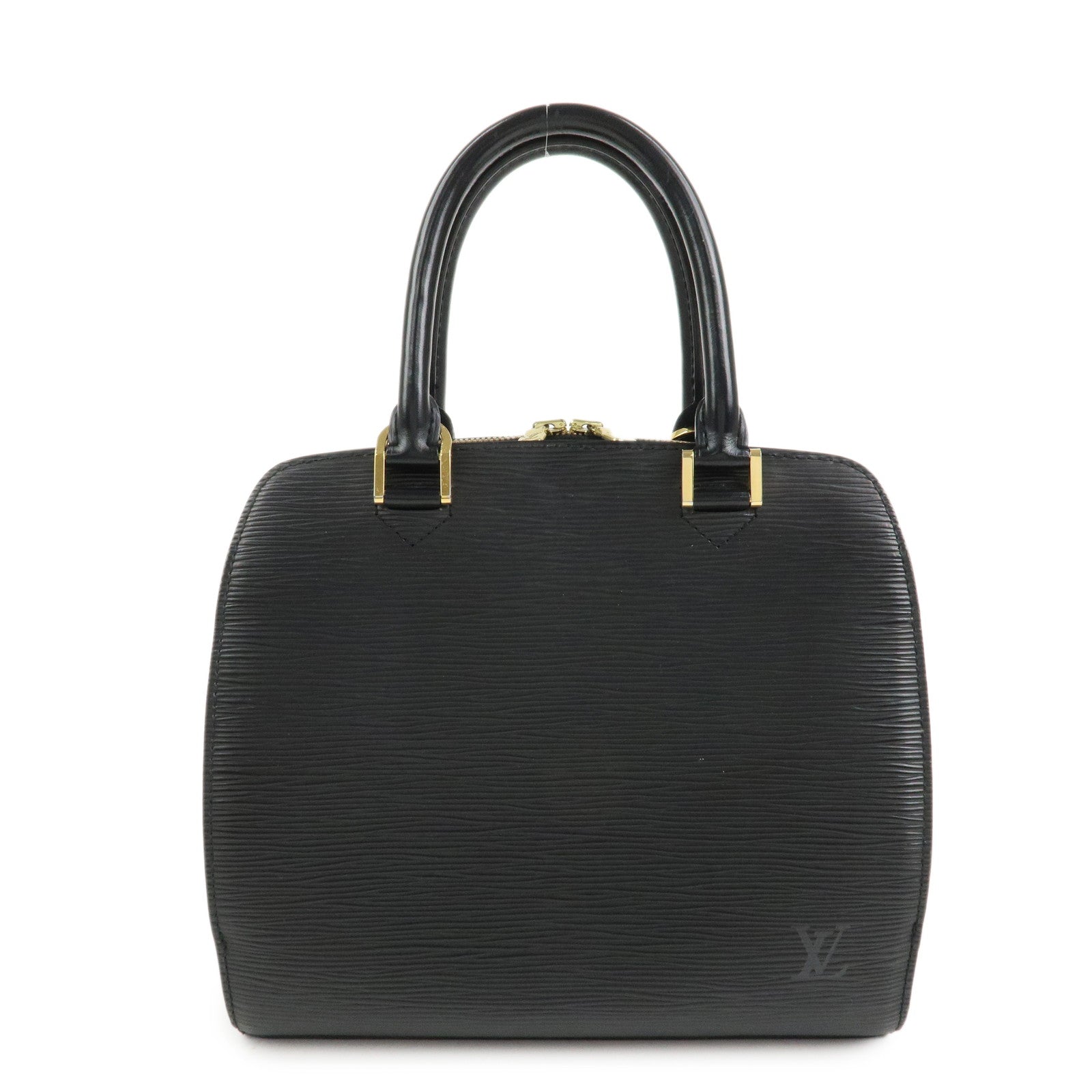 Louis Vuitton Epi Leather Pont Neuf Hand Bag Noir M52052