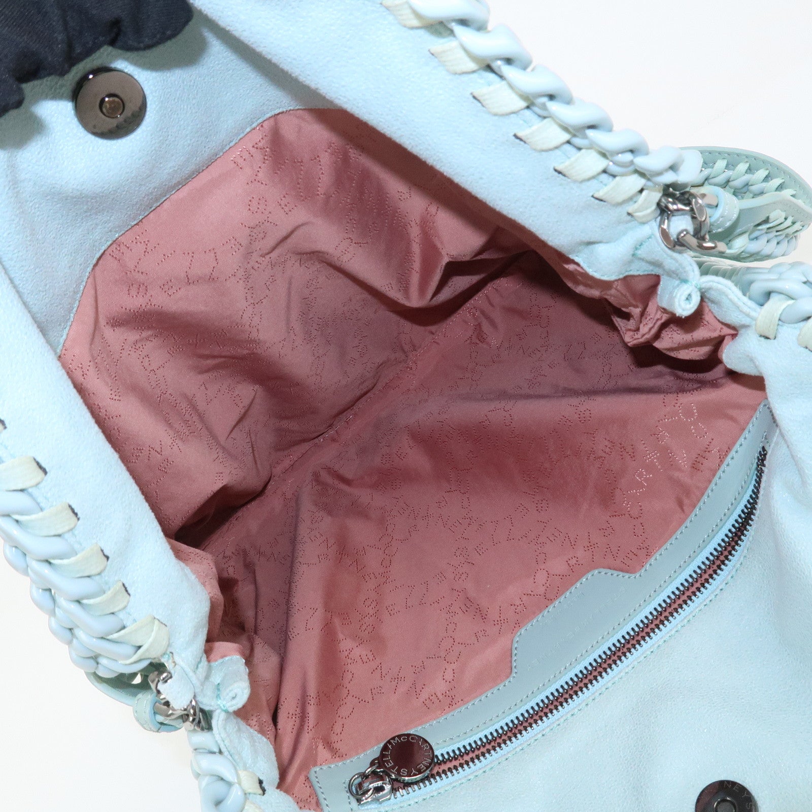 STELLA MCCARTNEY Polyester Falabella Bag Shoulder Bag Light Blue