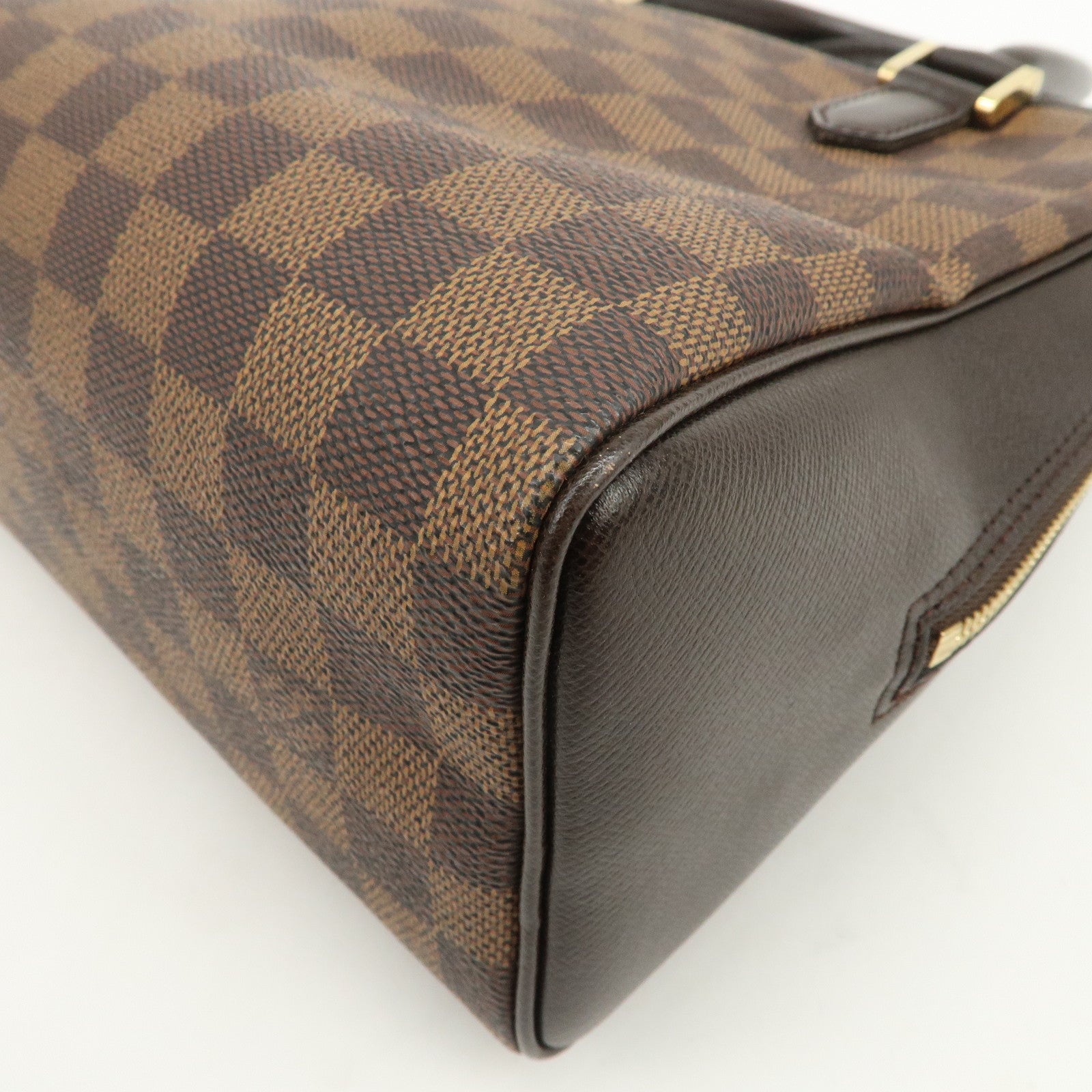 Louis Vuitton Damier Canvas Brera Hand Bag Ebene N51150
