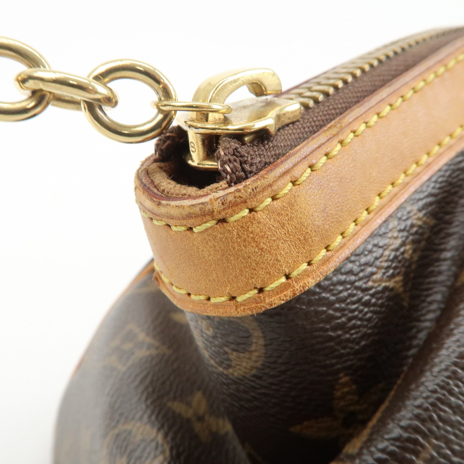 Louis Vuitton Monogram Tivoli PM Hand Bag Shoulder Bag Brown M40143