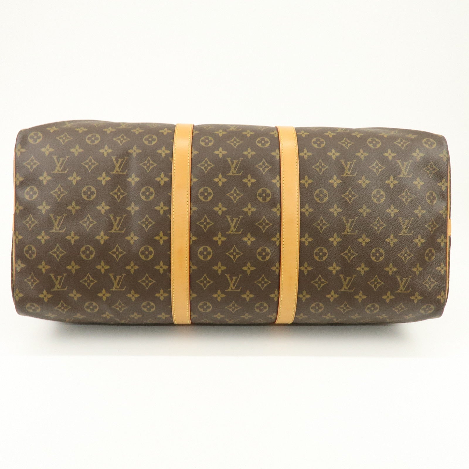 Louis Vuitton Monogram Keep All Bandouliere 60 Boston Bag M41412