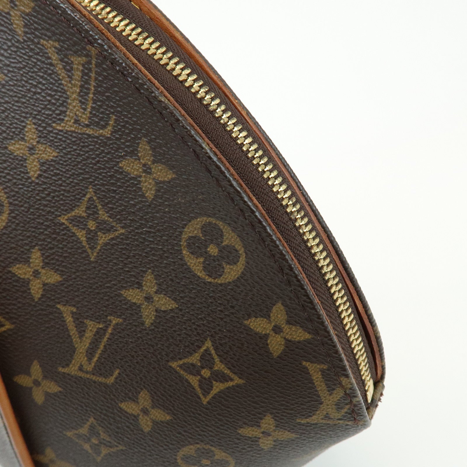 Louis Vuitton Monogram Ellipse MM Hand Bag Brown M51126