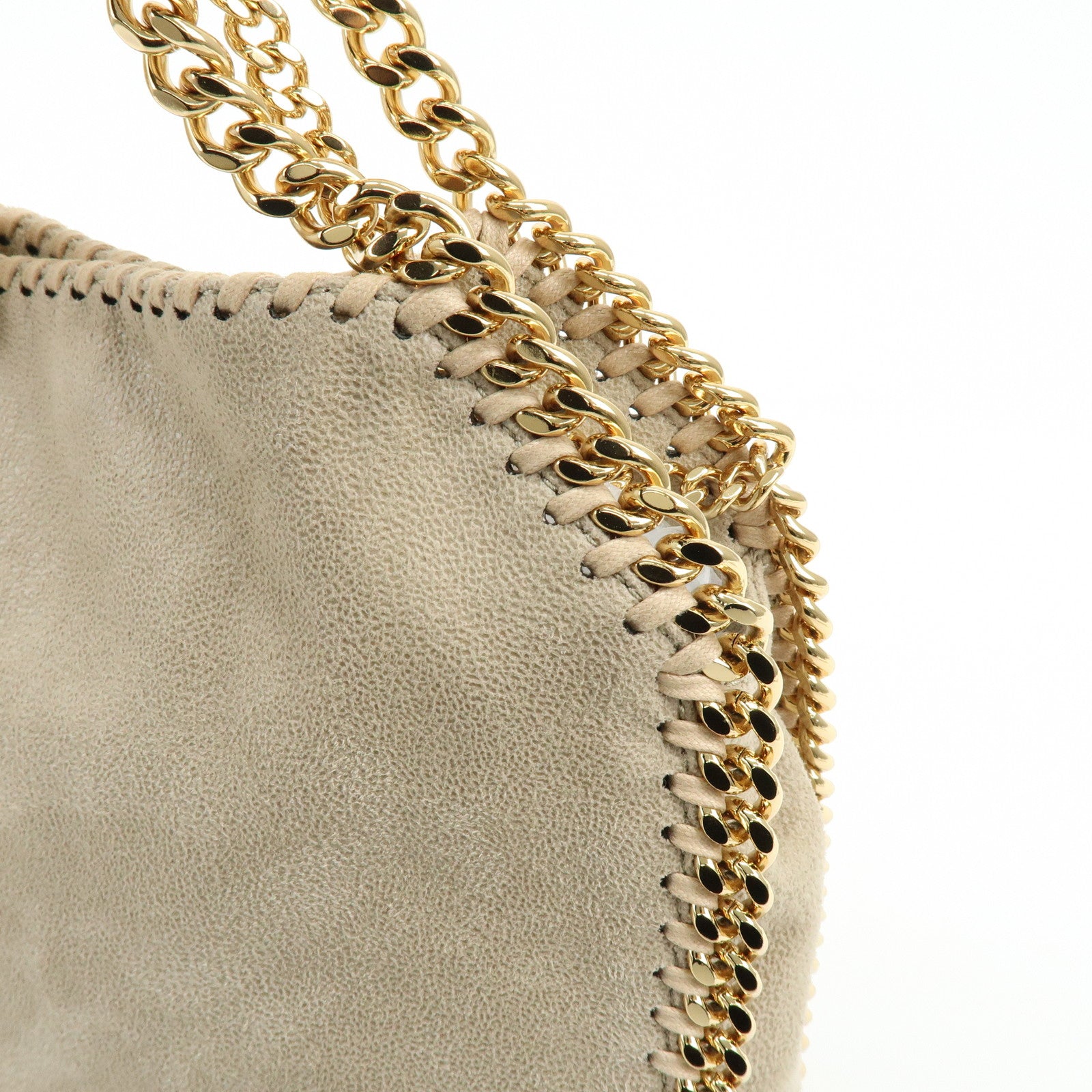 STELLA MCCARTNEY Polyester Shoulder Bag Crossbody Bag Beige