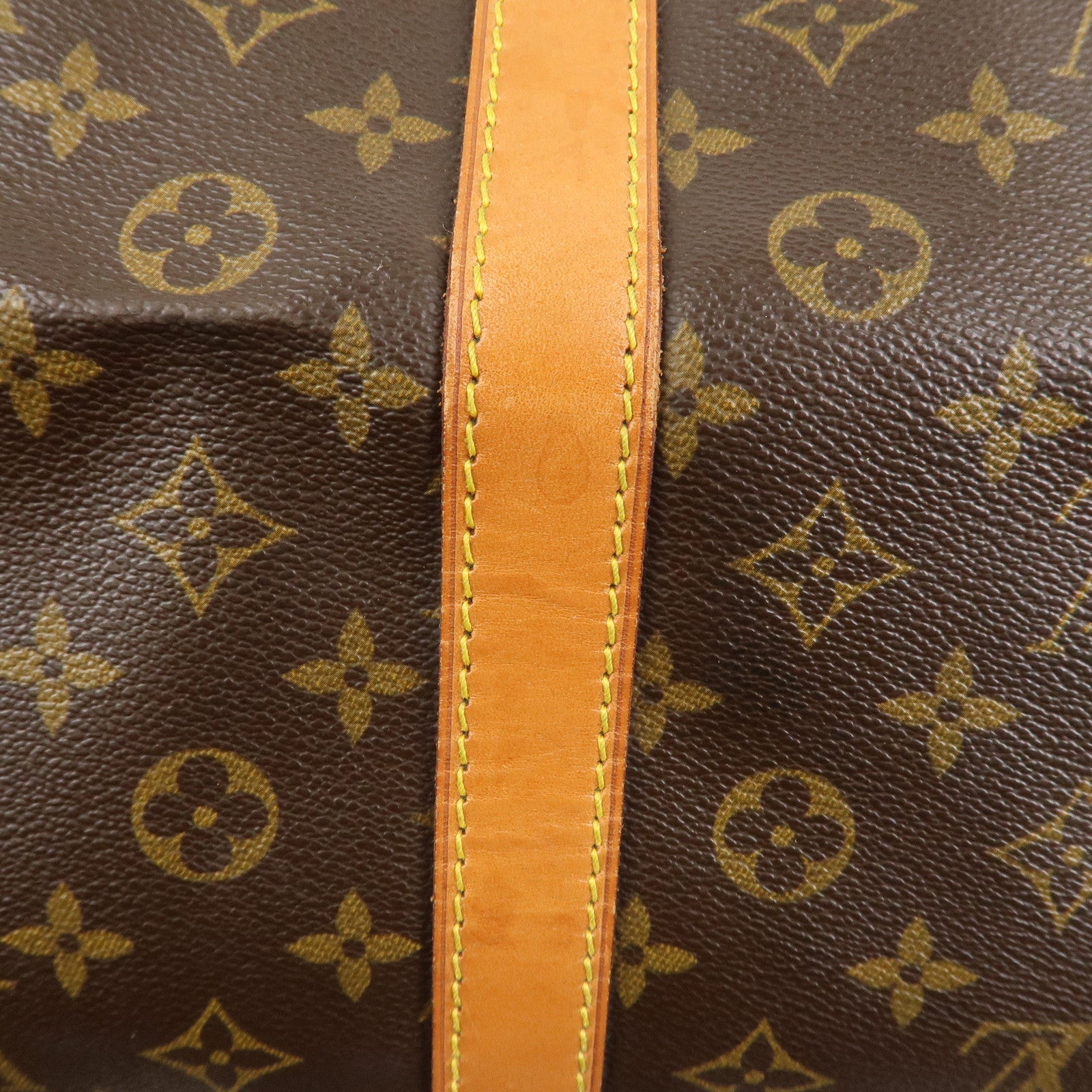 Louis Vuitton Monogram Keep All 60 Boston Bag Brown M41422