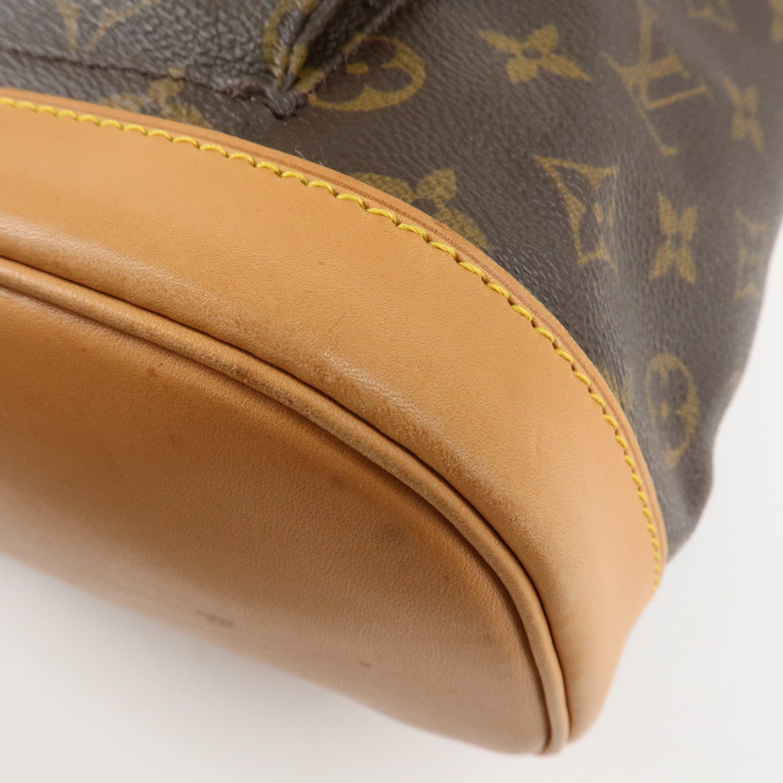 Louis Vuitton Monogram Montsouris MM Back Pack Ruck Sack M51136 Used