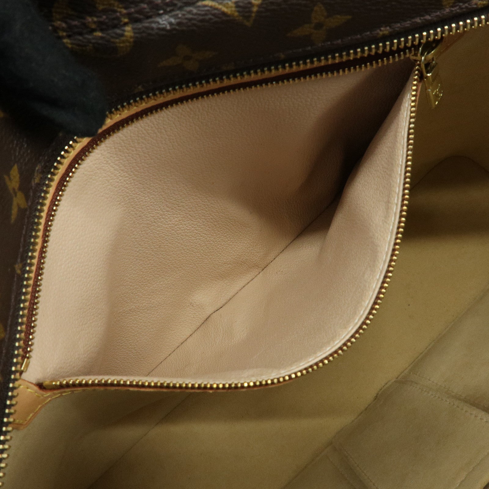 Louis Vuitton Monogram Luco Tote Bag Shoulder Bag Brown M51155