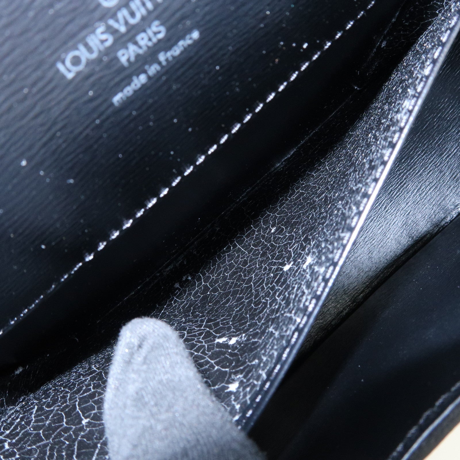 Louis Vuitton Epi Tilsit Shoulder Bag Hand Bag Noir M52482