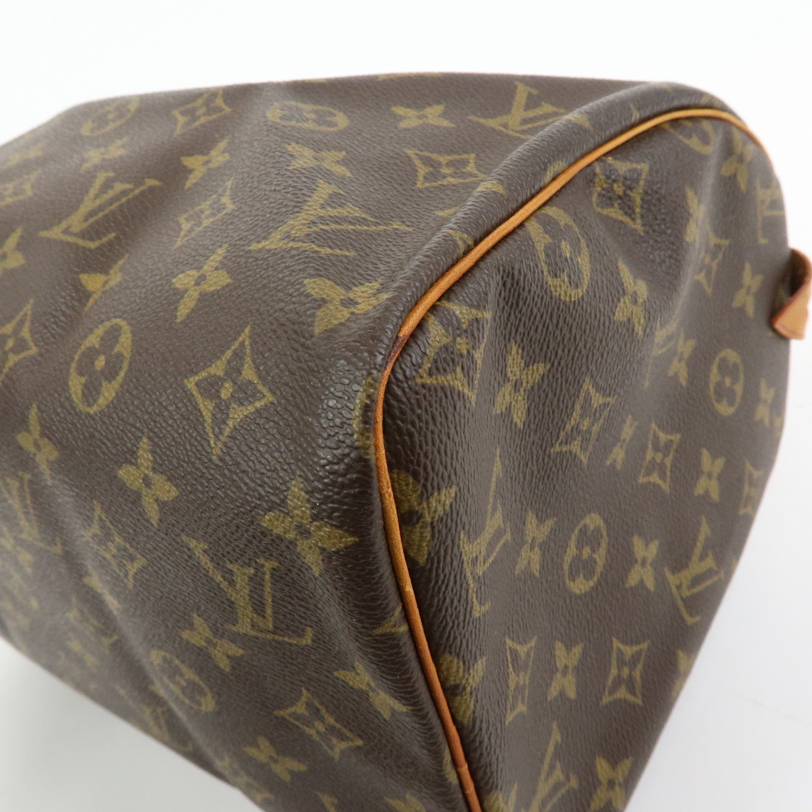 Louis Vuitton Monogram Speedy 30 Boston Bag Hand Bag Brown M41526