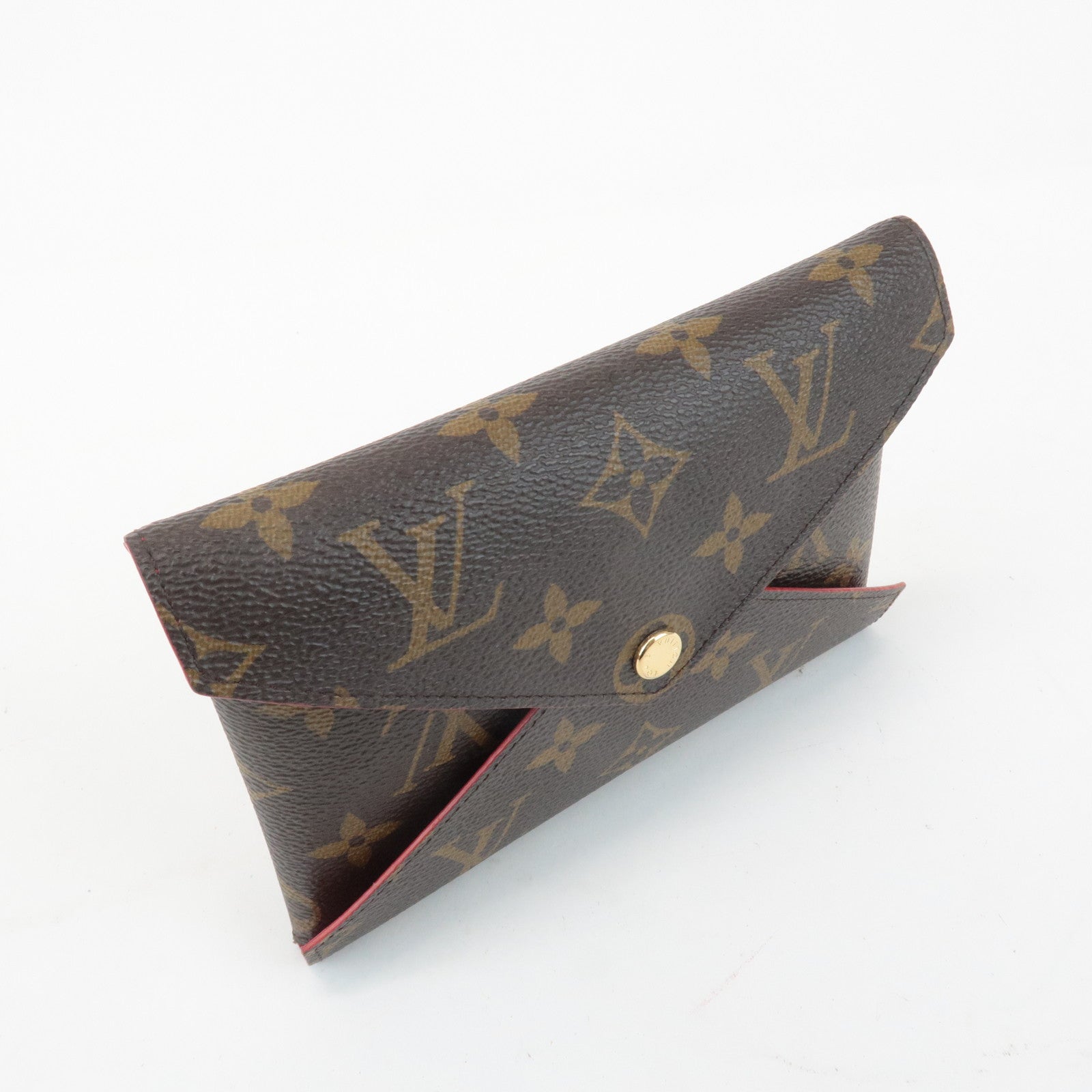 Louis Vuitton Monogram Pochette Kirigami Medium Size Pouch Brown M62034 Used