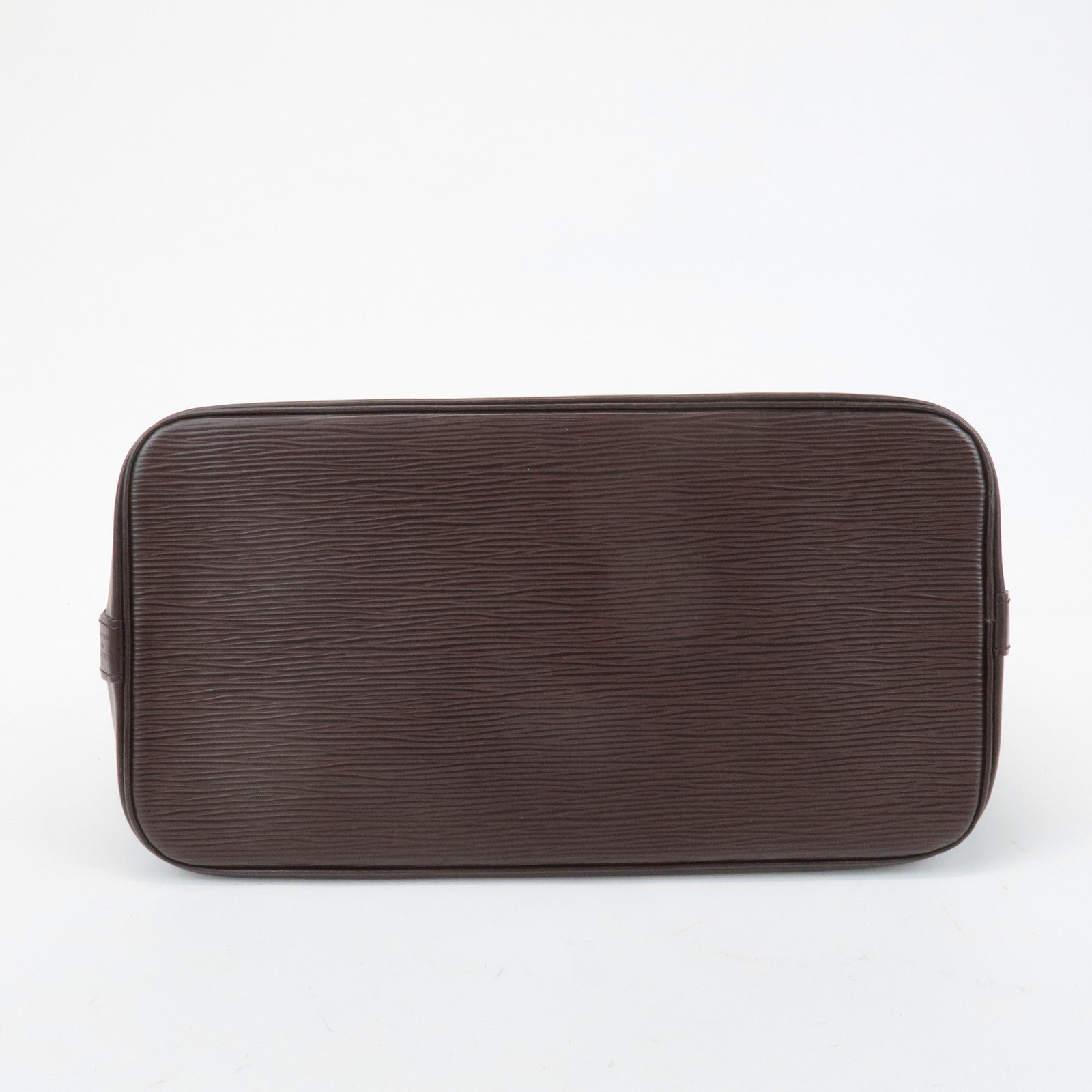 Louis Vuitton Epi Leather Alma PM Hand Bag Mocha Brown M5214D Used