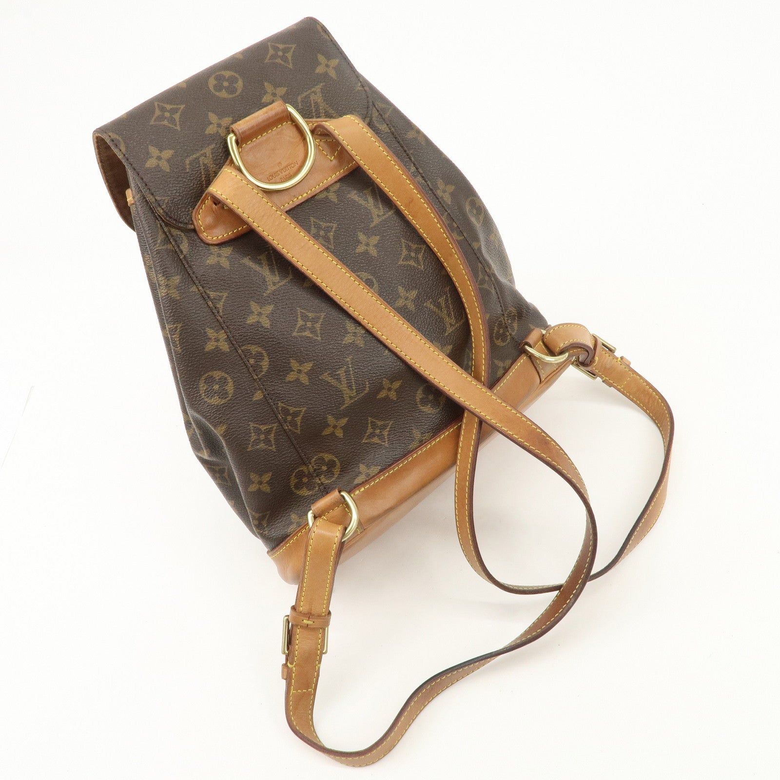 Louis Vuitton Monogram Montsouris MM Backpack Brown M51136