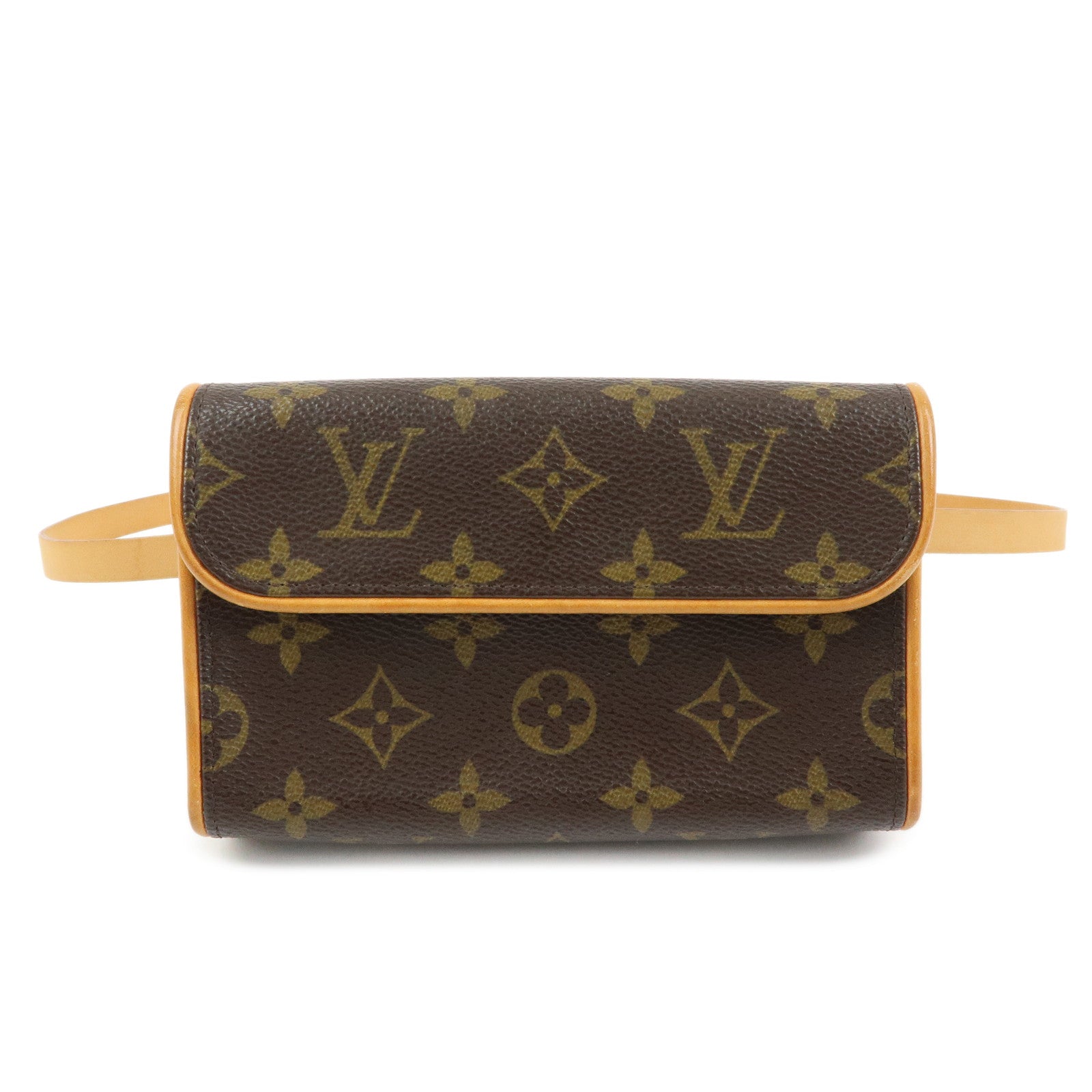 Louis Vuitton Monogram Pochette Florentine Waist Bag Belt M51855
