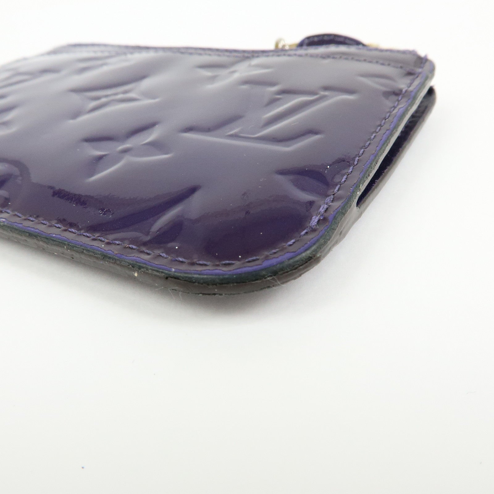 Louis Vuitton Monogram Vernis Pochette Cles NM Coin Case M90311