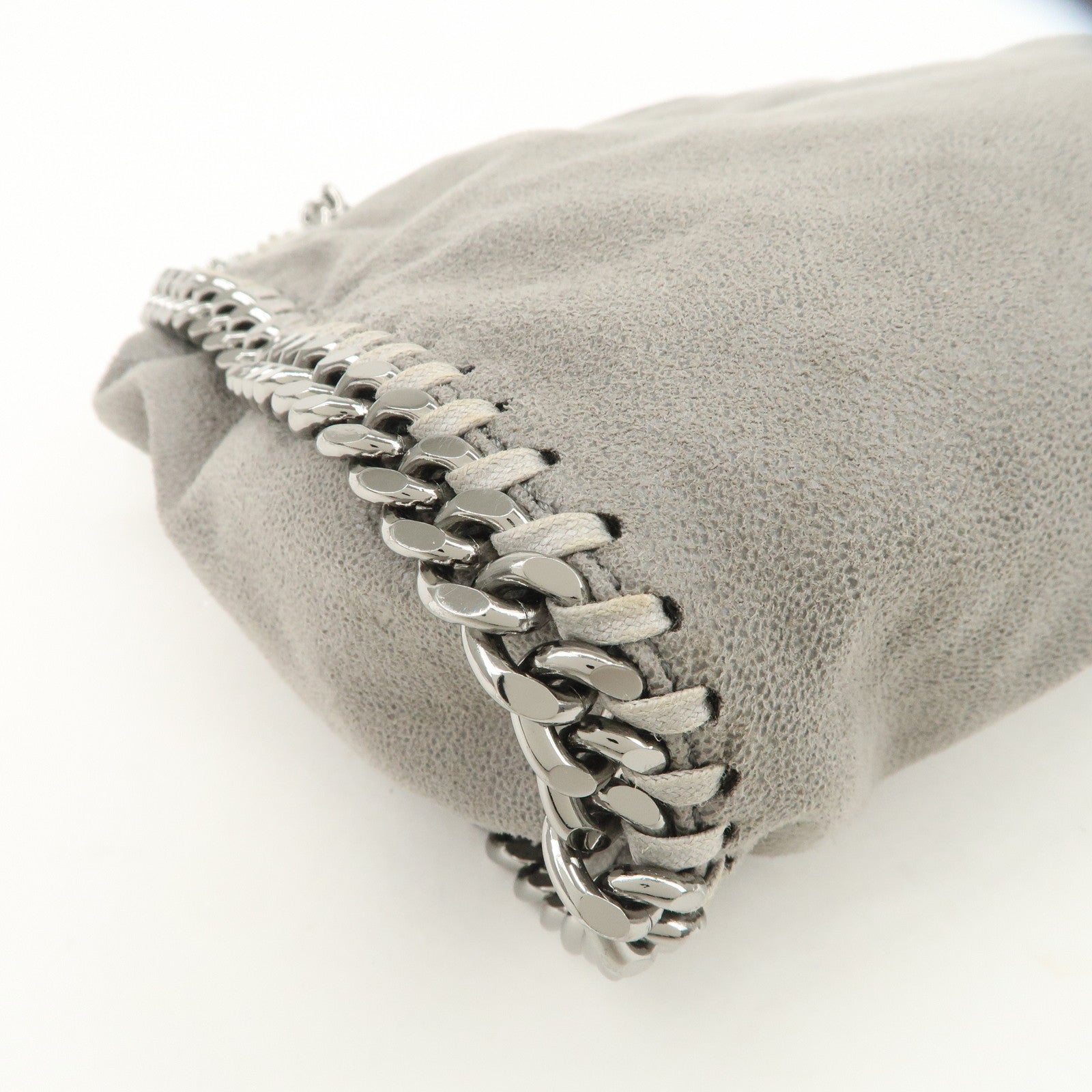 STELLA MCCARTNEY Polyester Falabella 2Way Shoulder Bag Gray