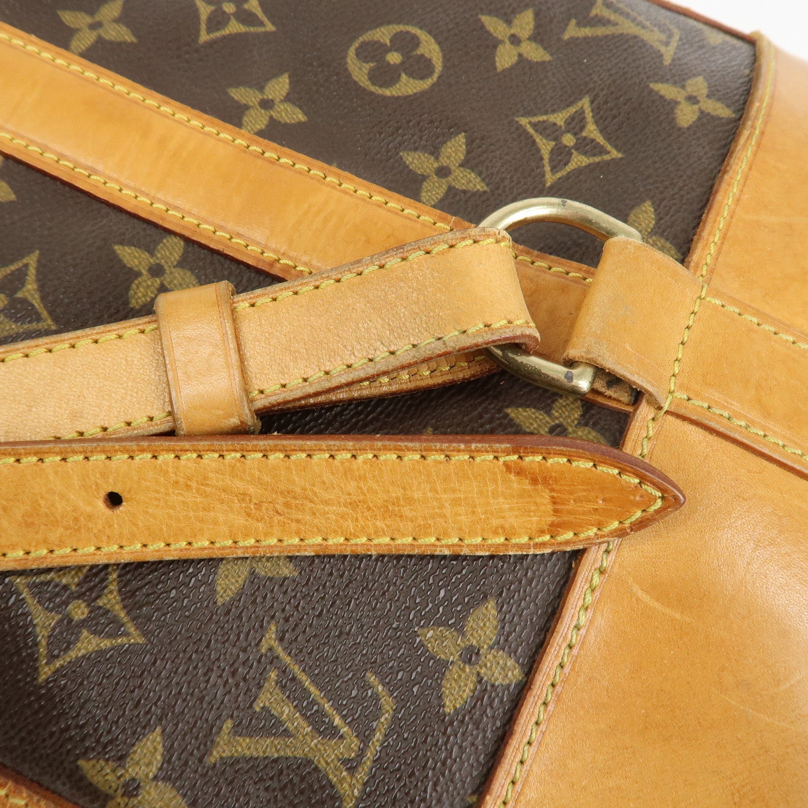Louis Vuitton Monogram Randonnee PM Shoulder Bag Brown M42243