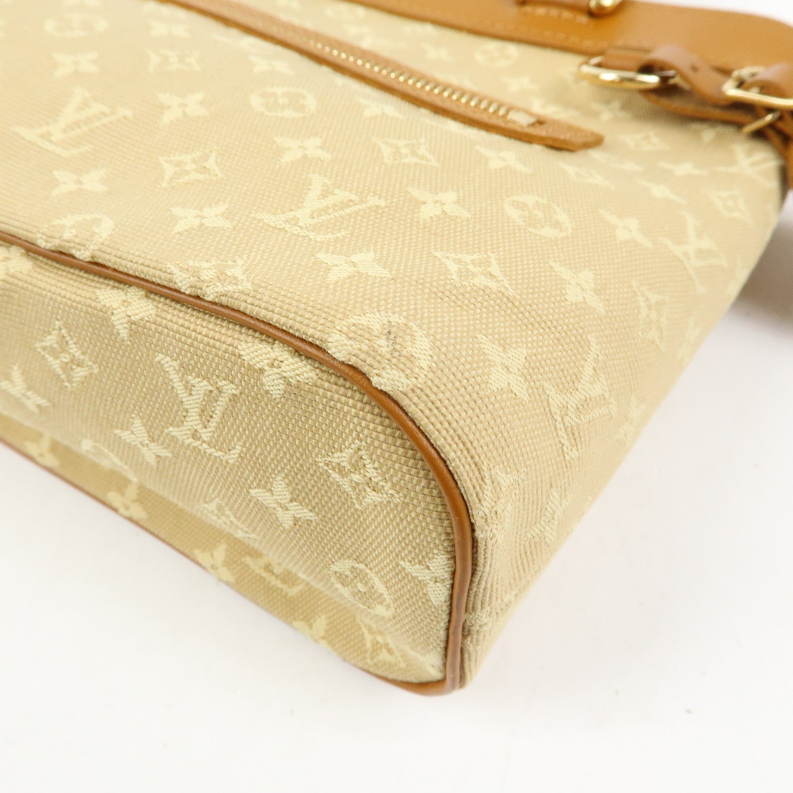 Louis Vuitton Monogram Mini Lucille PM Hand Bag Beige M92684