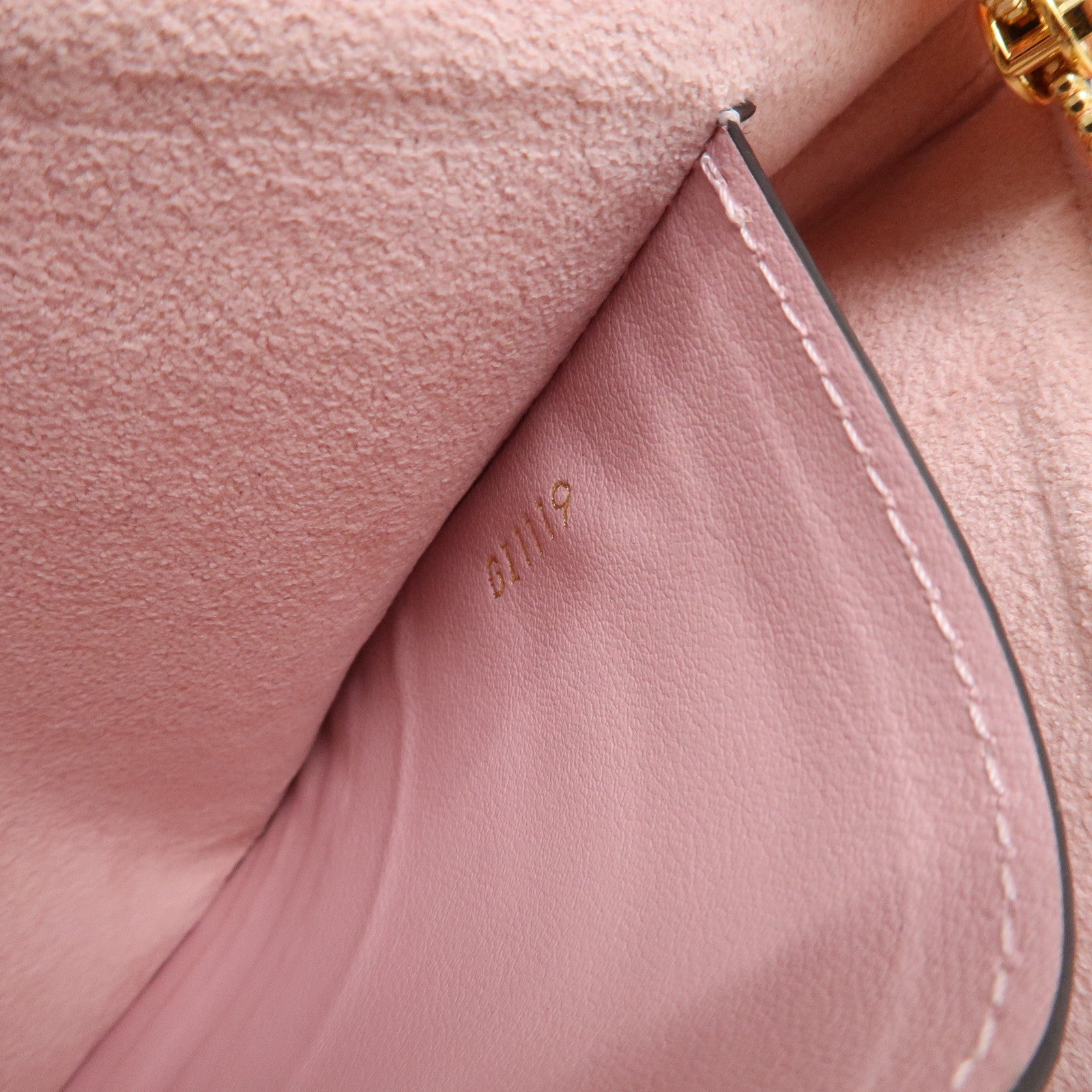 Louis Vuitton Monogram Giant Pochette Double Zip Pouch Rouge M67561 Used