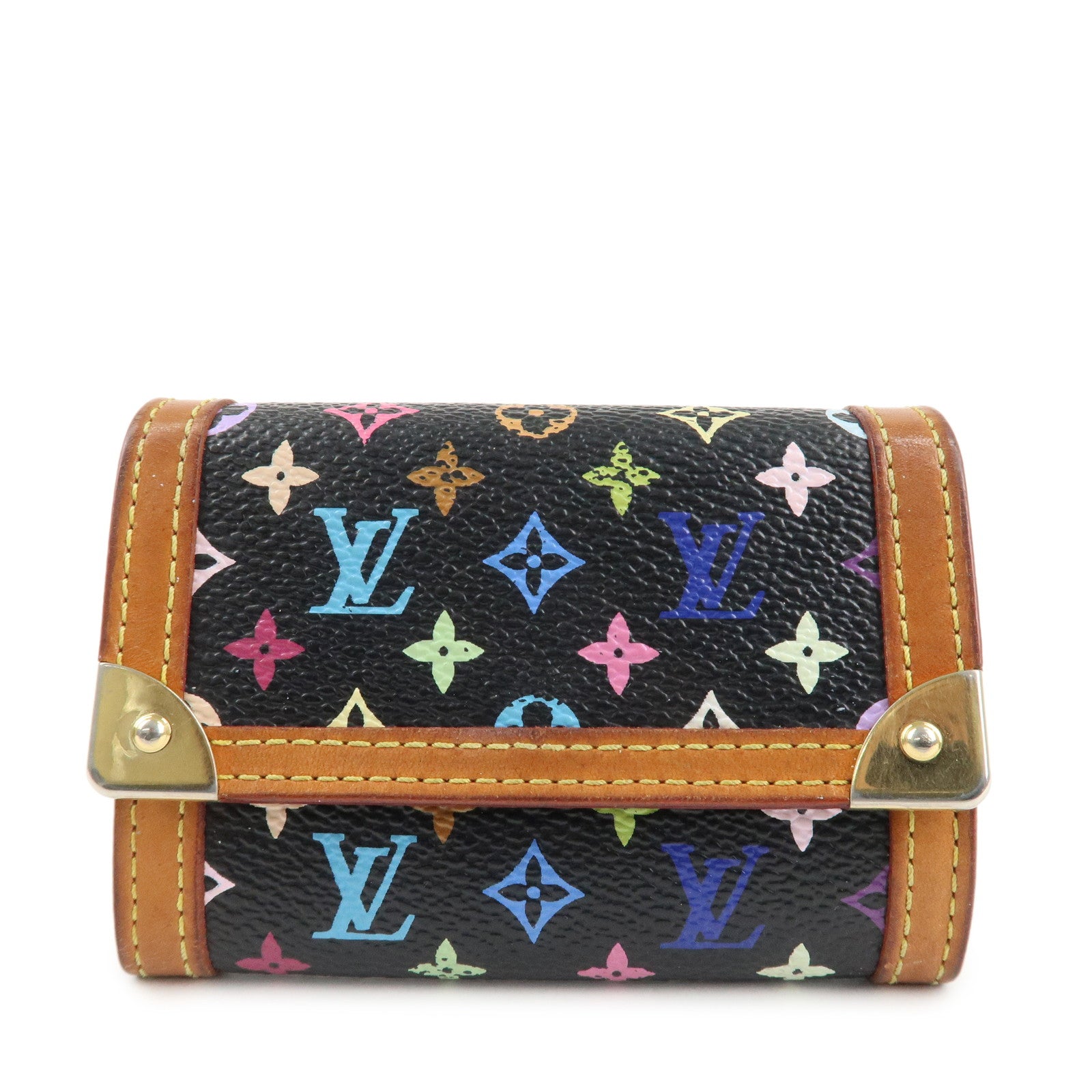 Louis Vuitton Monogram Multicolor Porte Monnaie Plat M92656 Used