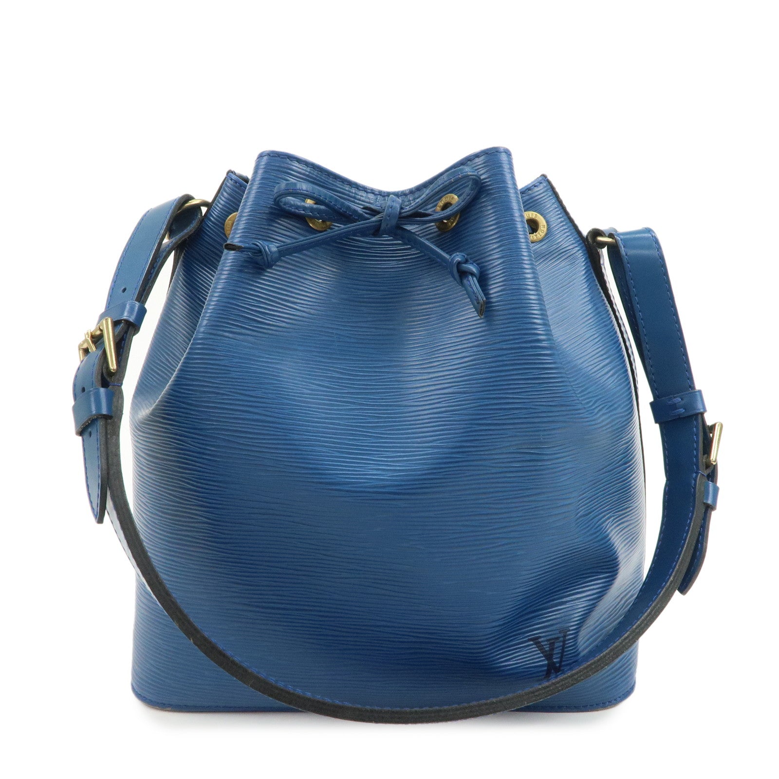 Louis Vuitton Epi Leather Petit Noe Shoulder Bag Toledo Blue M44105