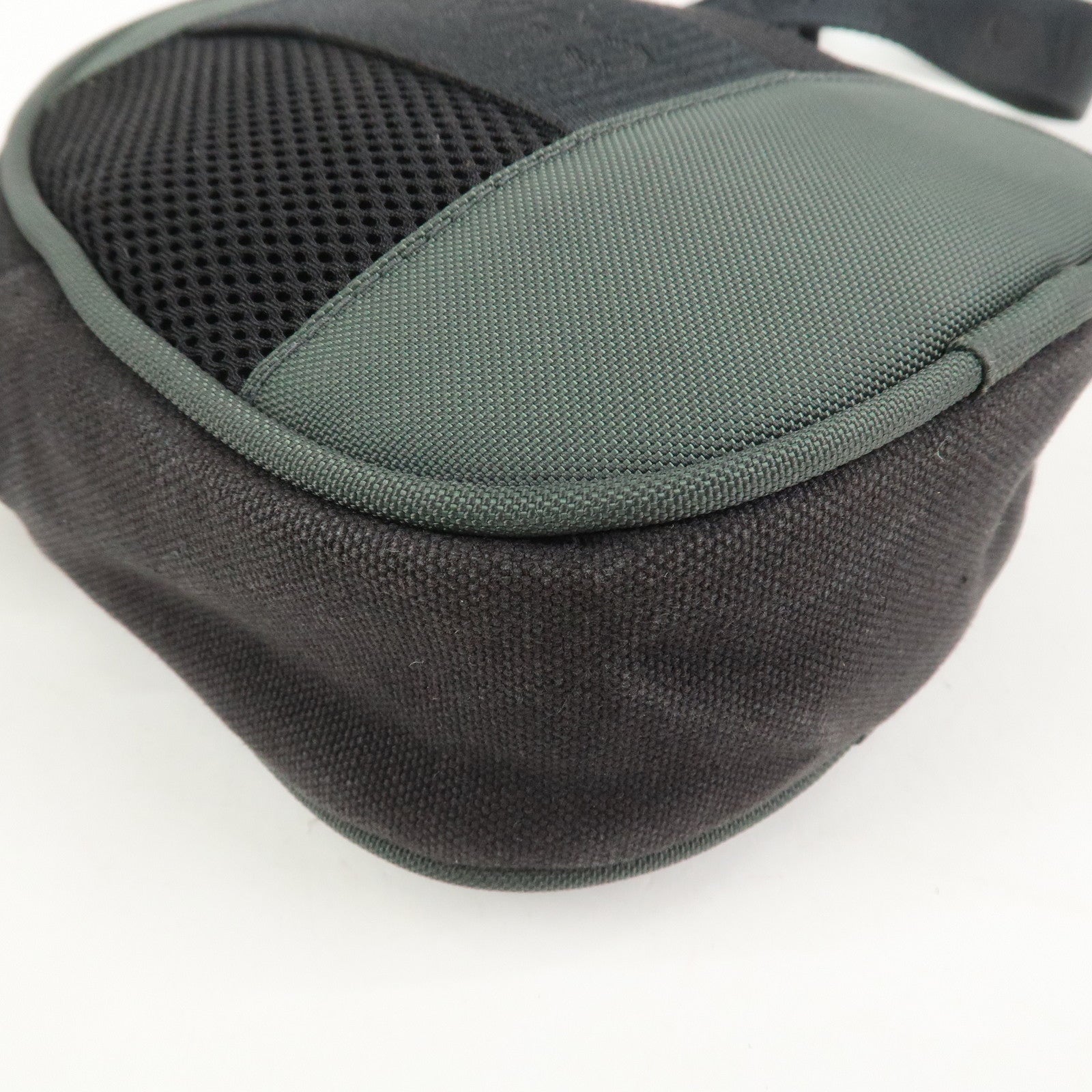 CHANEL Sport Line COCO Mark Canvas Shoulder Bag Black A23300